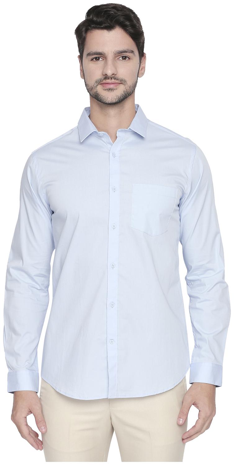 

Richard Parker by Pantaloons Men Slim fit Formal Shirt - Blue