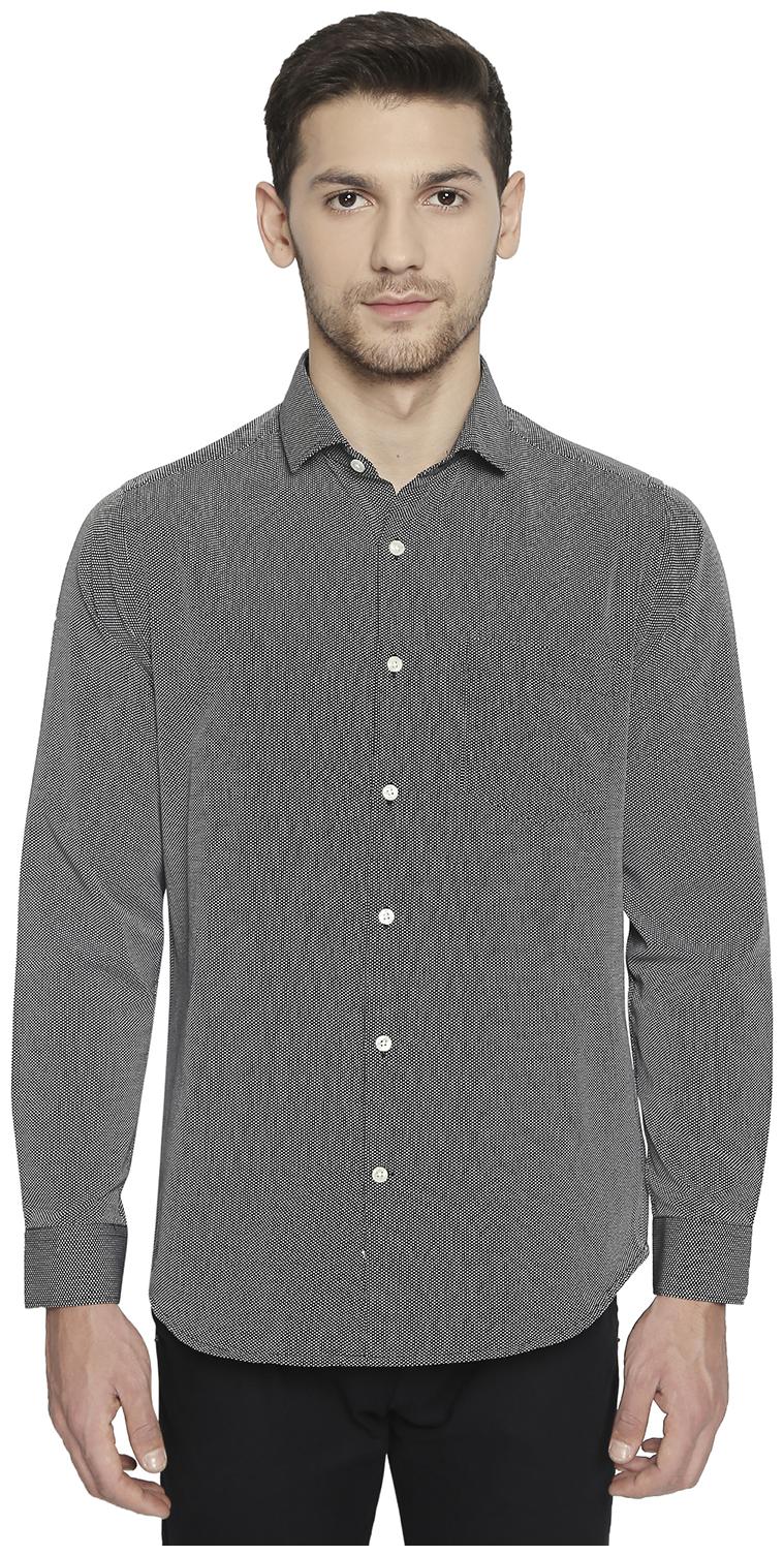 

Richard Parker by Pantaloons Men Slim fit Formal Shirt - Black