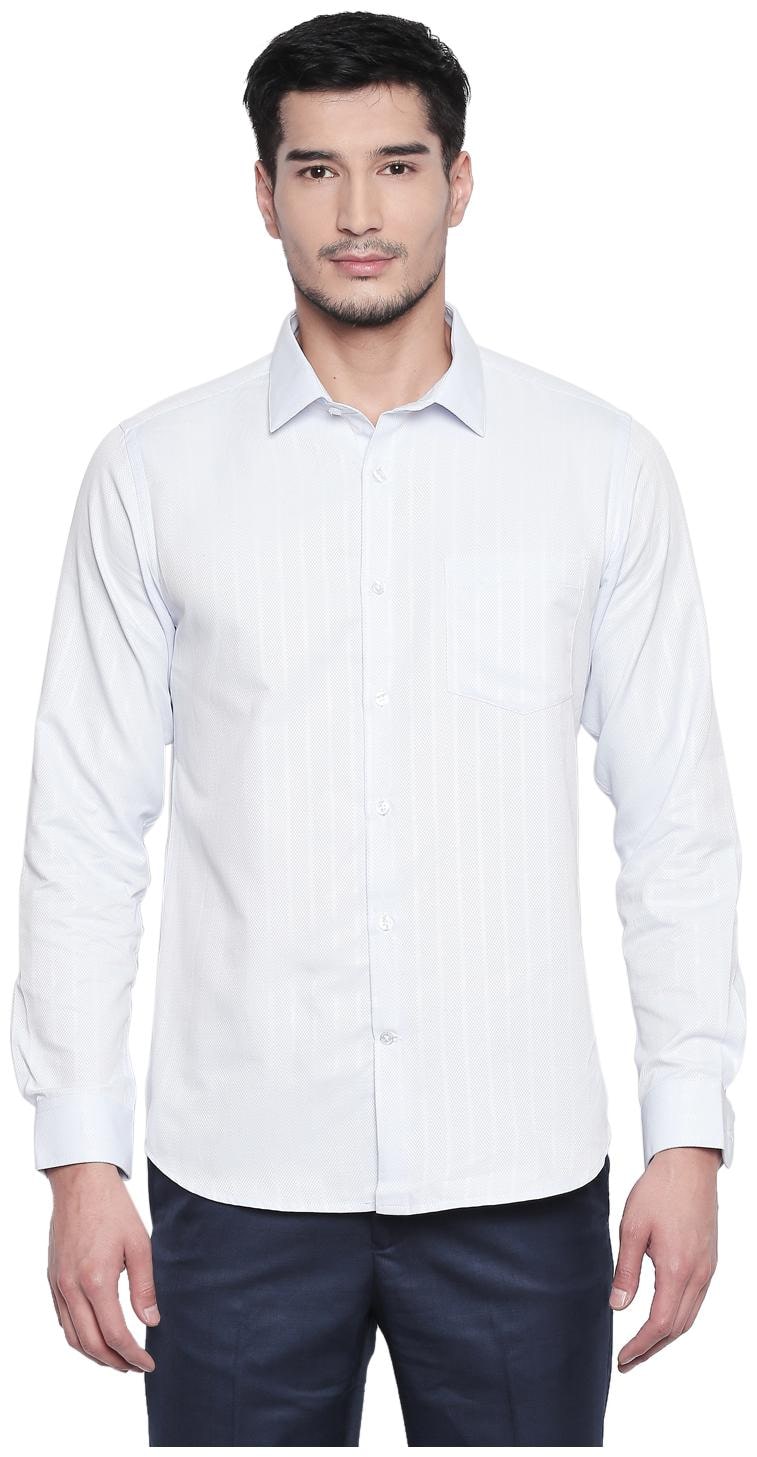 

Richard Parker by Pantaloons Men Slim fit Formal Shirt - Blue