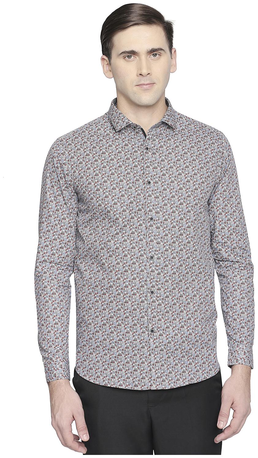 

Richard Parker by Pantaloons Men Multi Printed Slim Fit Casual Shirt