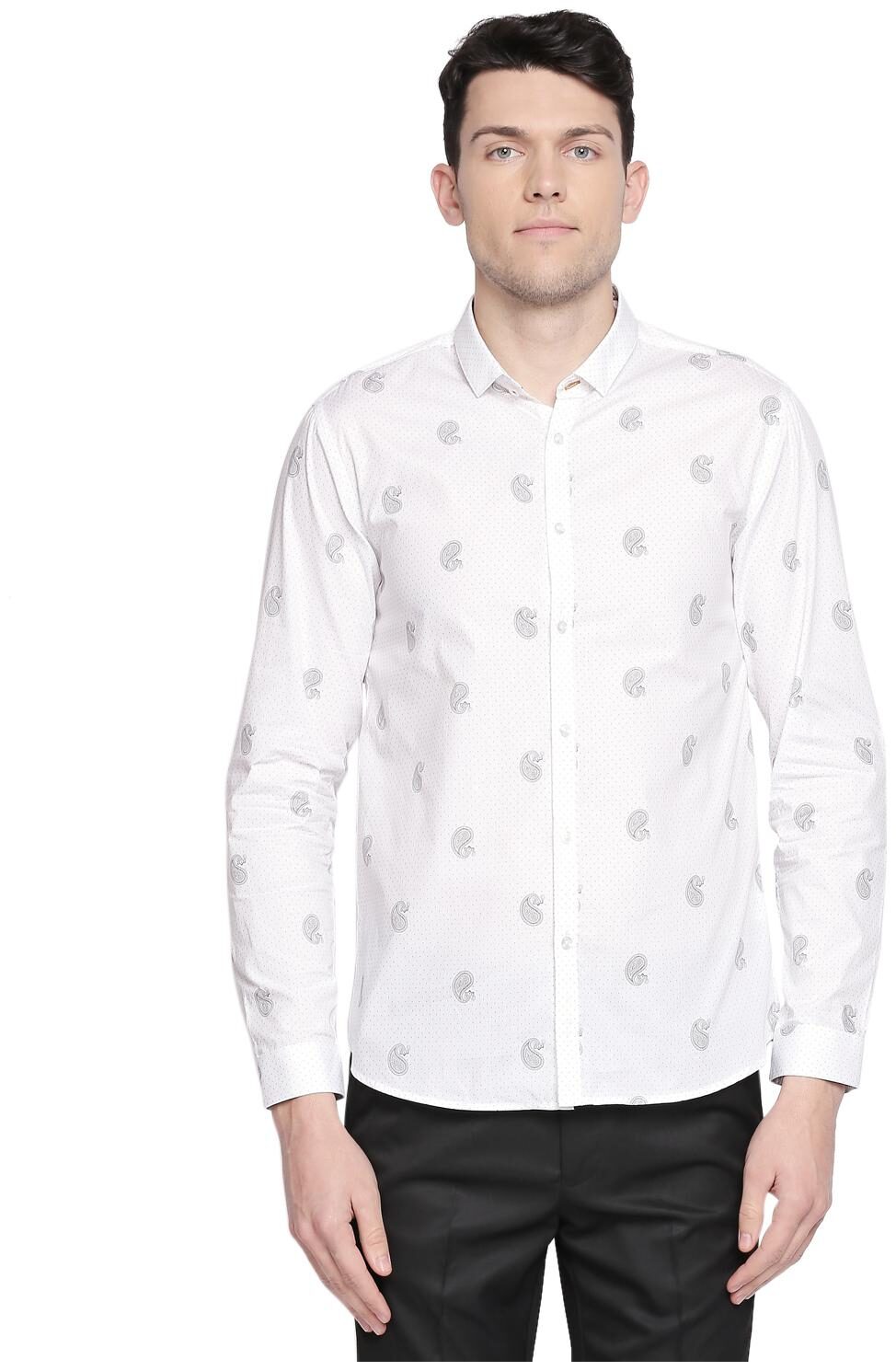 

Richard Parker by Pantaloons Men Slim fit Formal Shirt - White