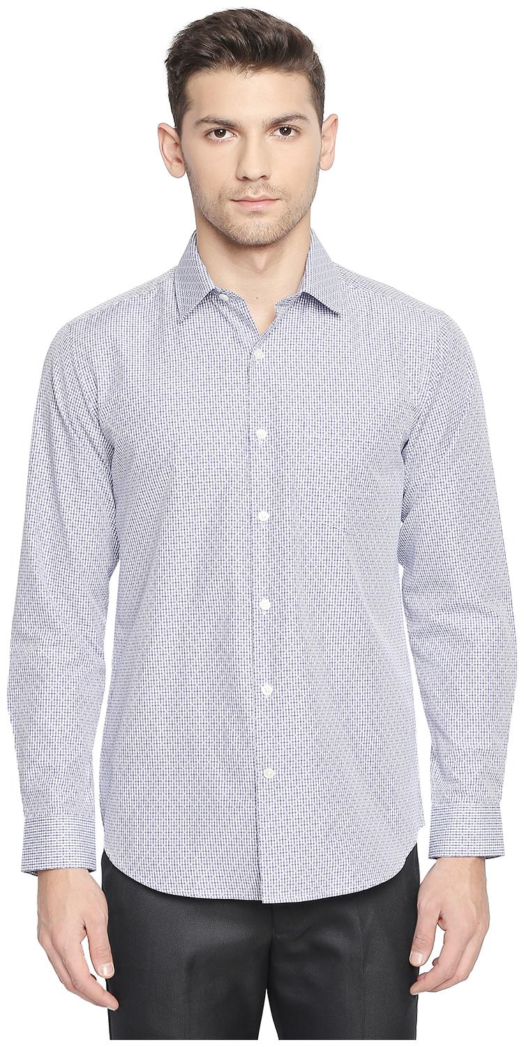 

Richard Parker by Pantaloons Men Slim fit Formal Shirt - Blue