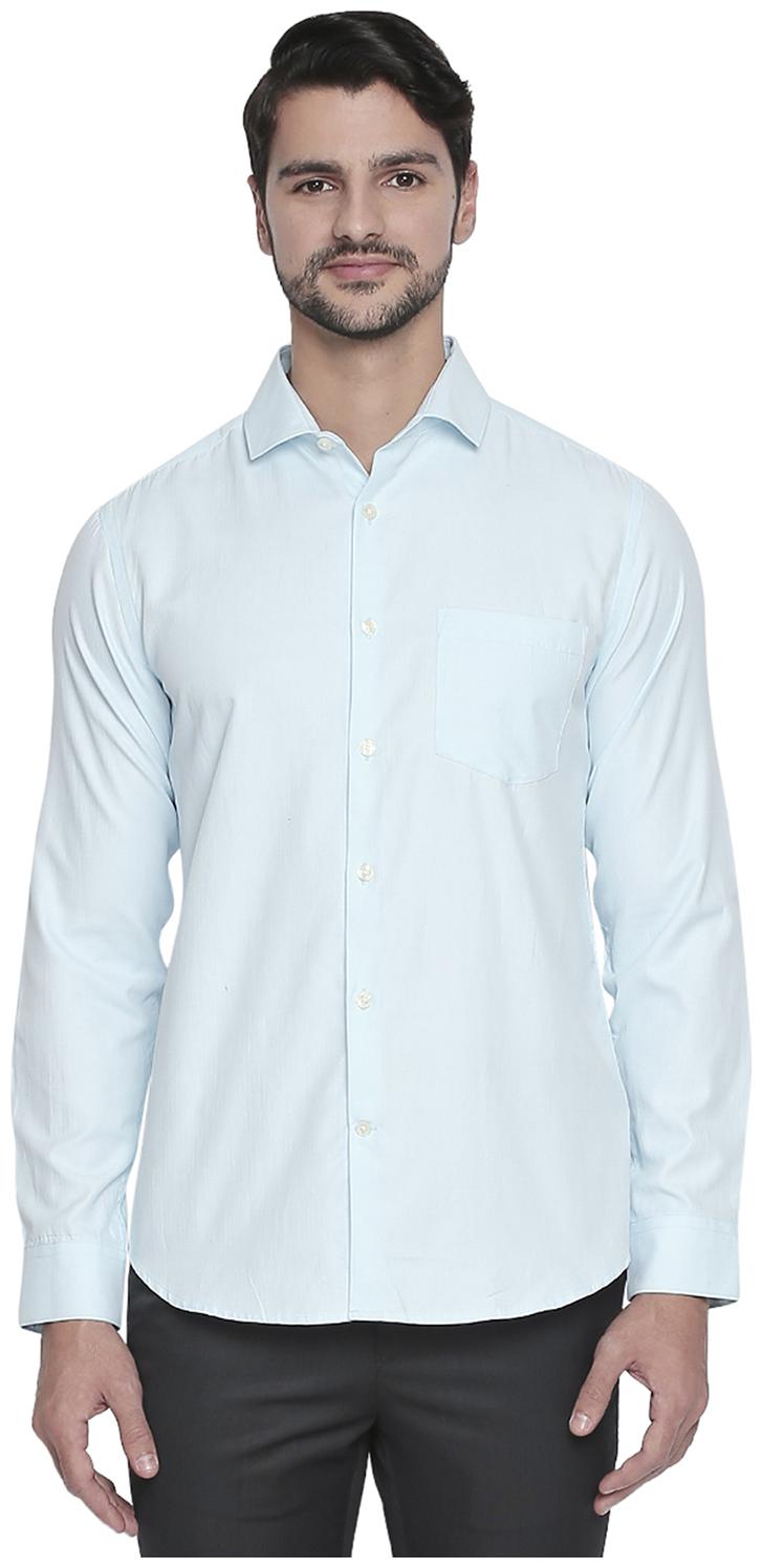 

Richard Parker by Pantaloons Men Slim fit Formal Shirt - Blue