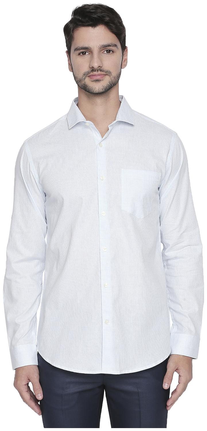 

Richard Parker by Pantaloons Men Slim fit Formal Shirt - Blue