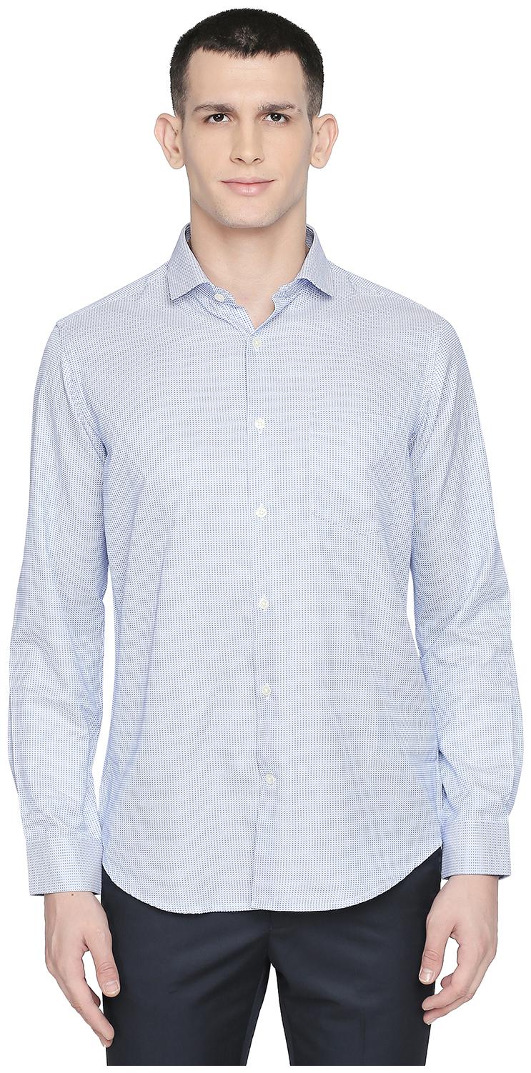 

Richard Parker by Pantaloons Men Slim fit Formal Shirt - Blue