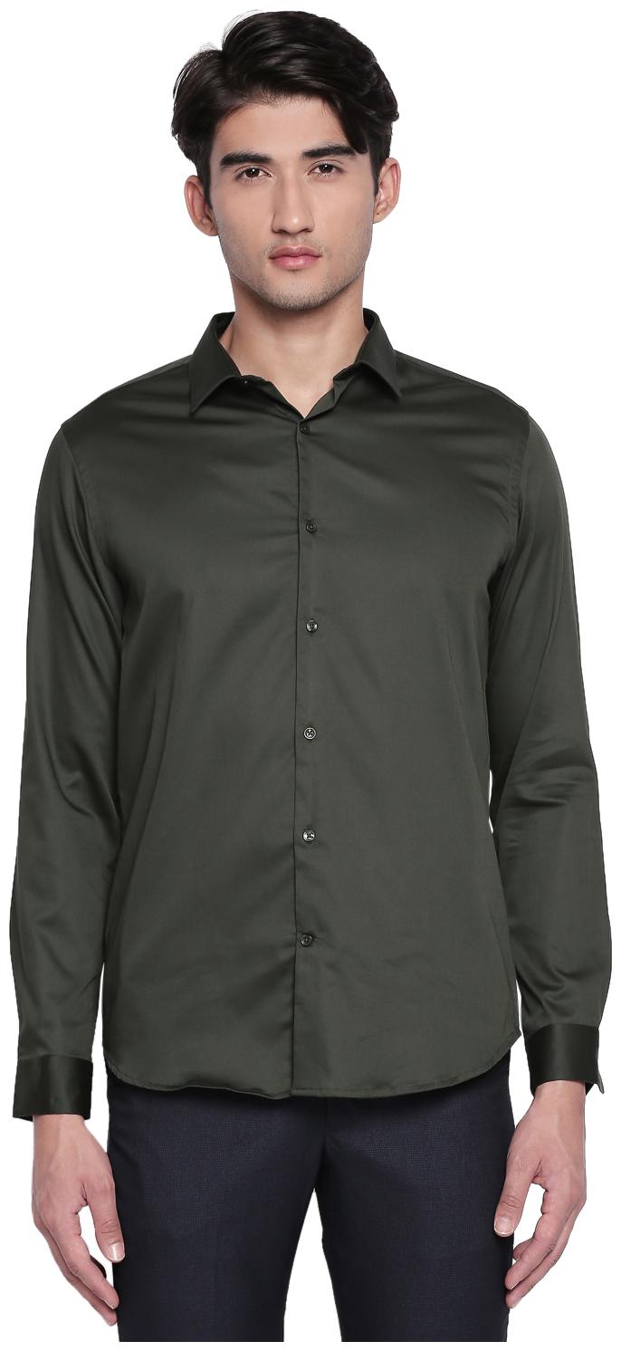 

Richard Parker by Pantaloons Men Slim fit Formal Shirt - Green