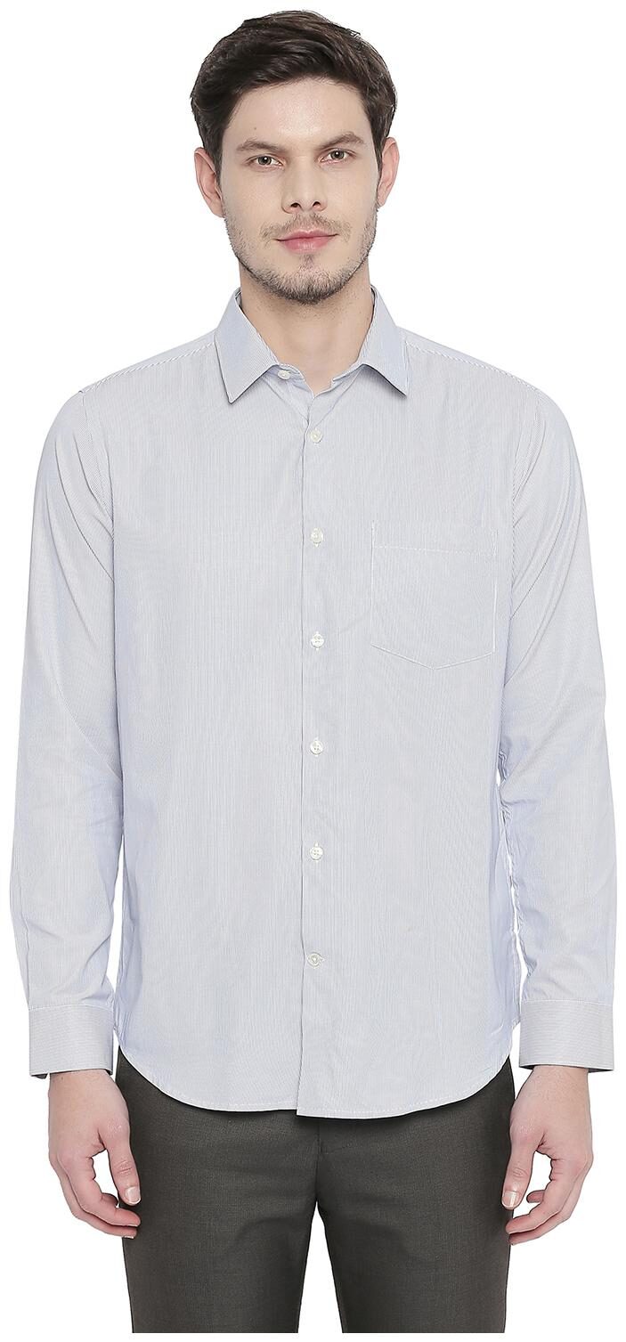 

Richard Parker by Pantaloons Men Slim fit Formal Shirt - Blue