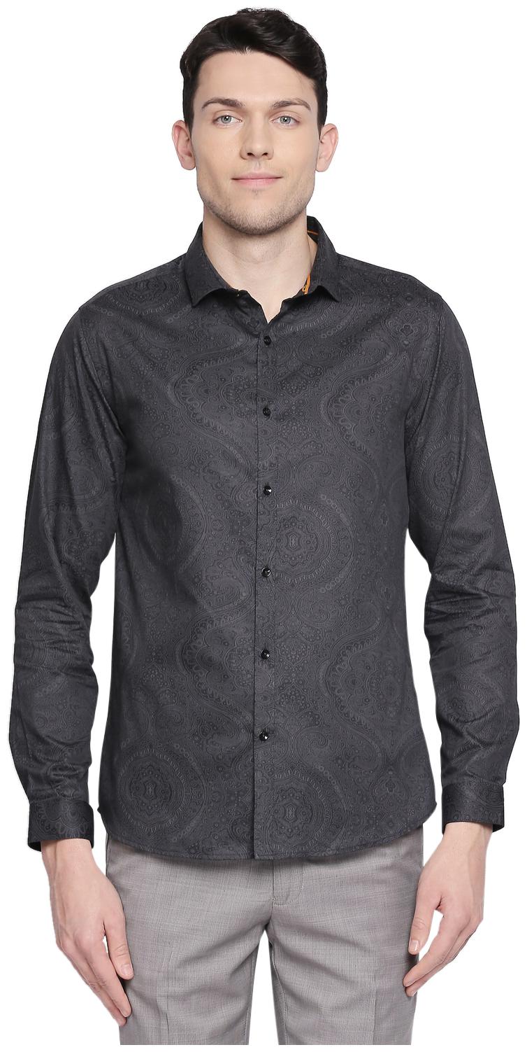 

Richard Parker by Pantaloons Men Slim fit Formal Shirt - Black