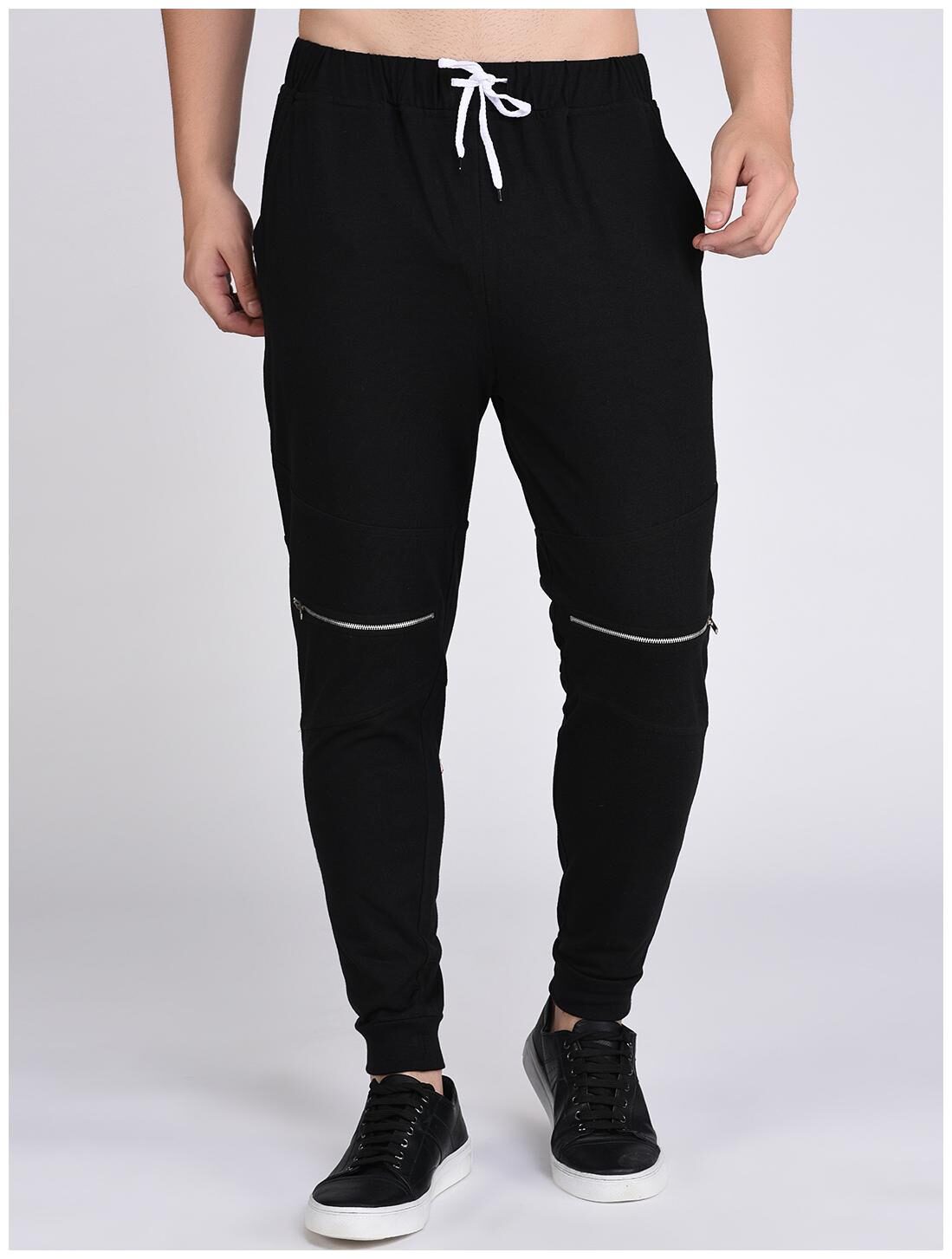 

Rigo Black Zip Detail jogger-Full