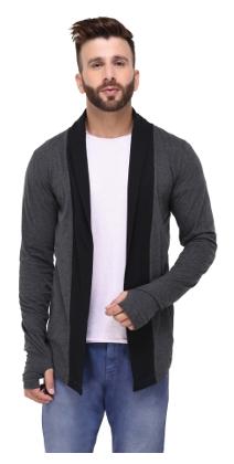 

Rigo Men Black Solid Bomber jacket