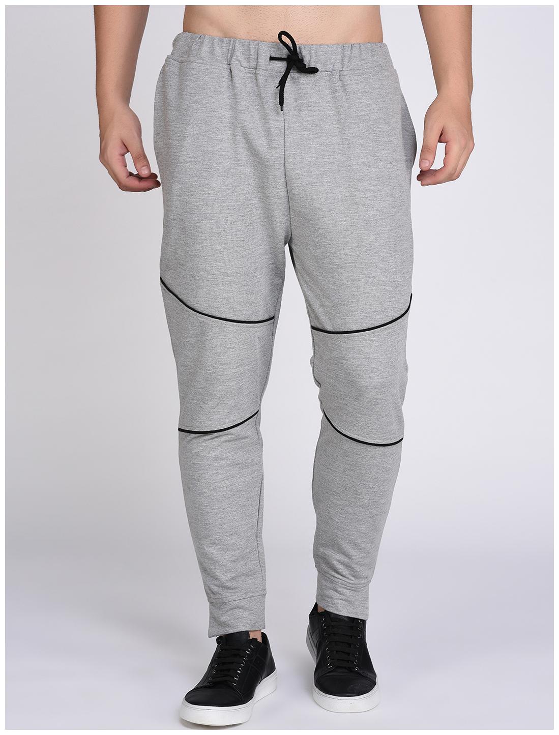 

Rigo Grey Terry With Trim Detailing On Knee Jogger-Full