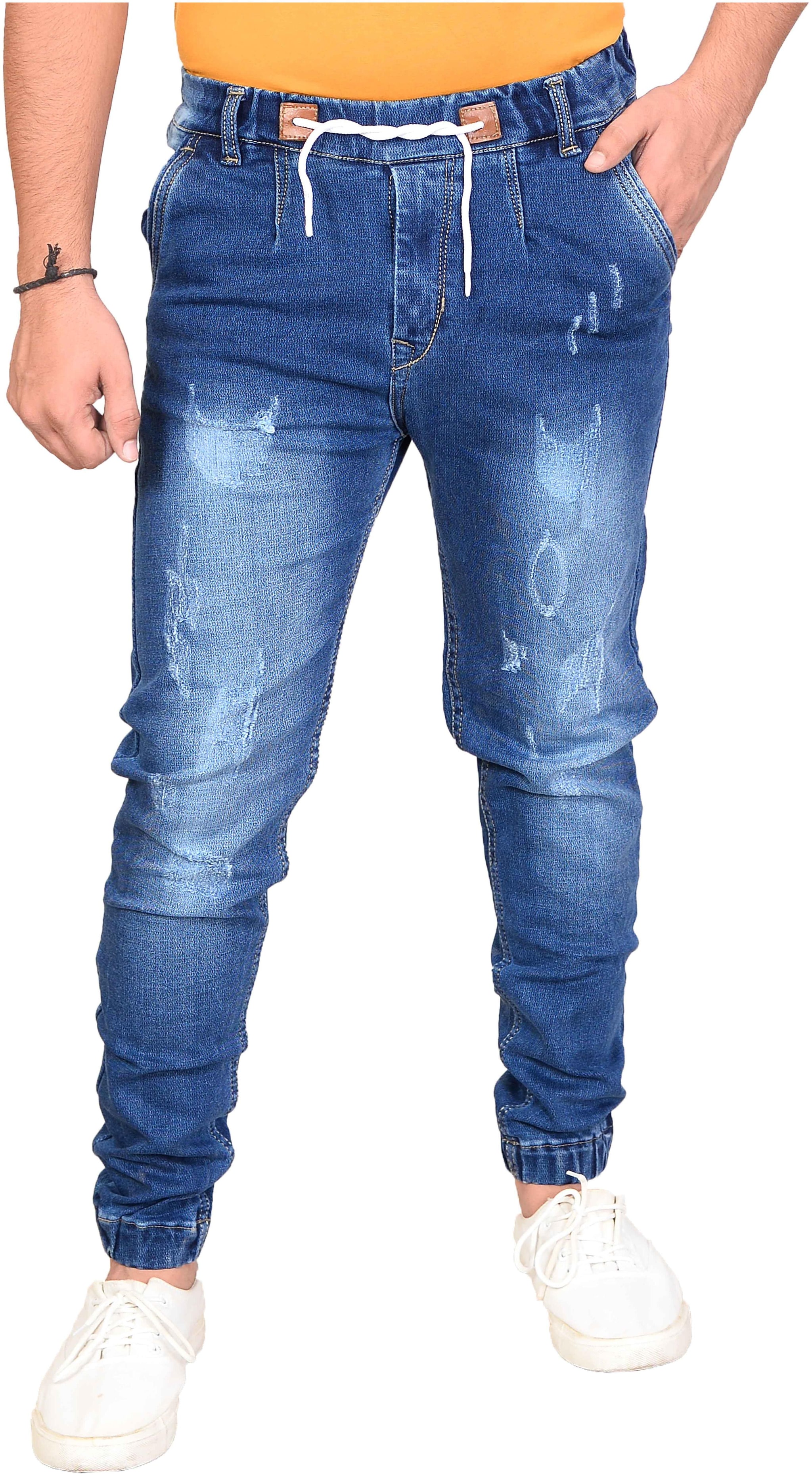 

Jaunier Men Blue Jogger Jeans
