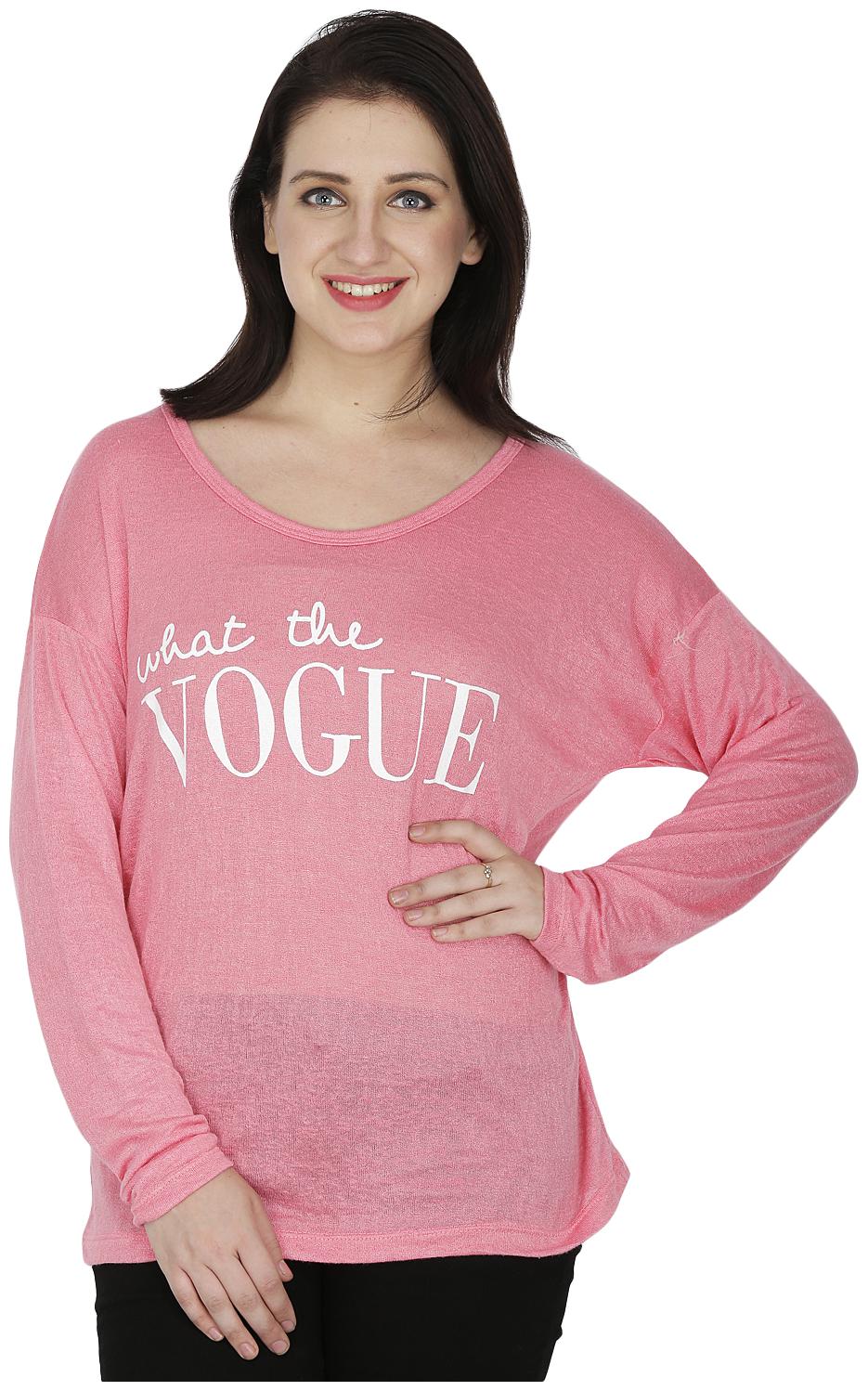 

SVTADA COLLECTION Women Solid Regular top - Pink