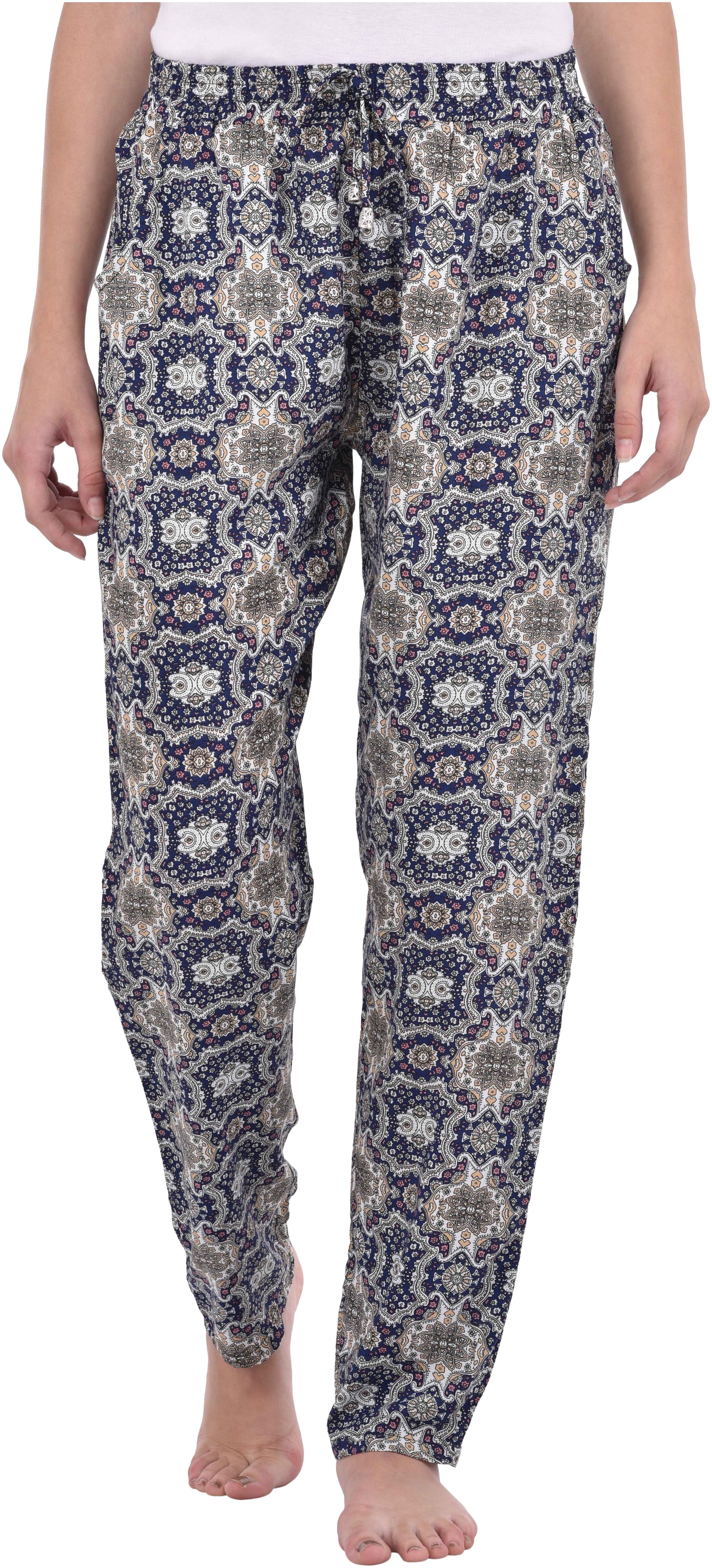 

SVTADA COLLECTION Women Blue Regular fit Regular pants