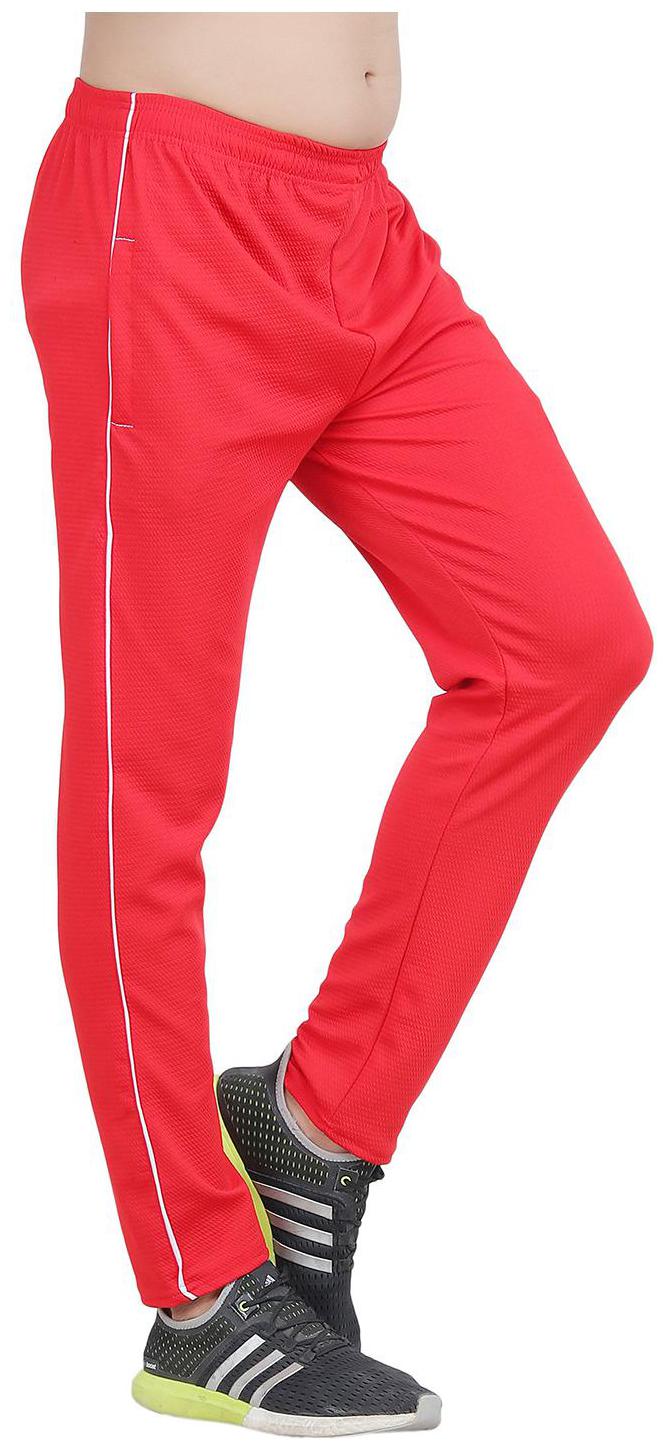 

RIVER HILL Men s Stretchable Red Track Pant