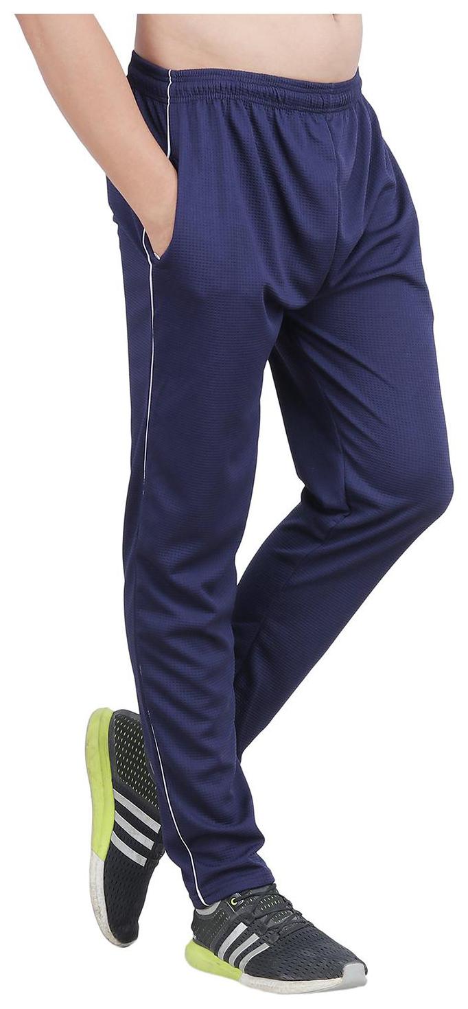 

RIVER HILL Men s Stretchable Navy Blue Track Pant