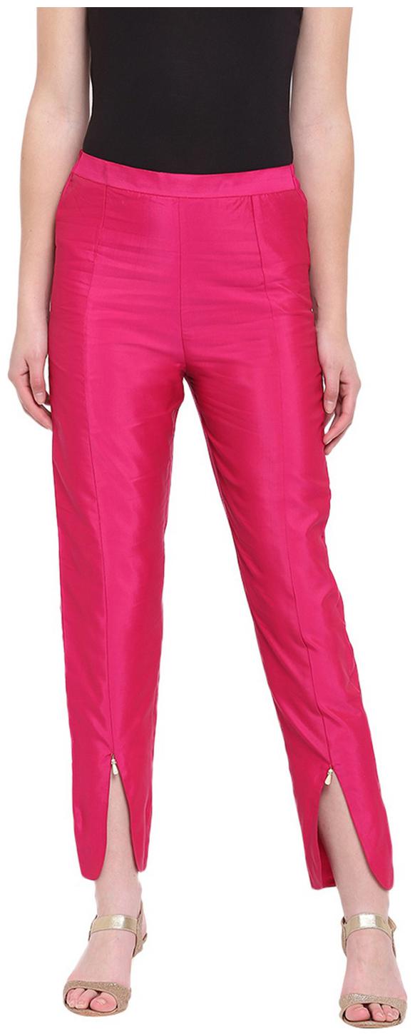 

RIVI Women Pink Regular fit Regular trousers