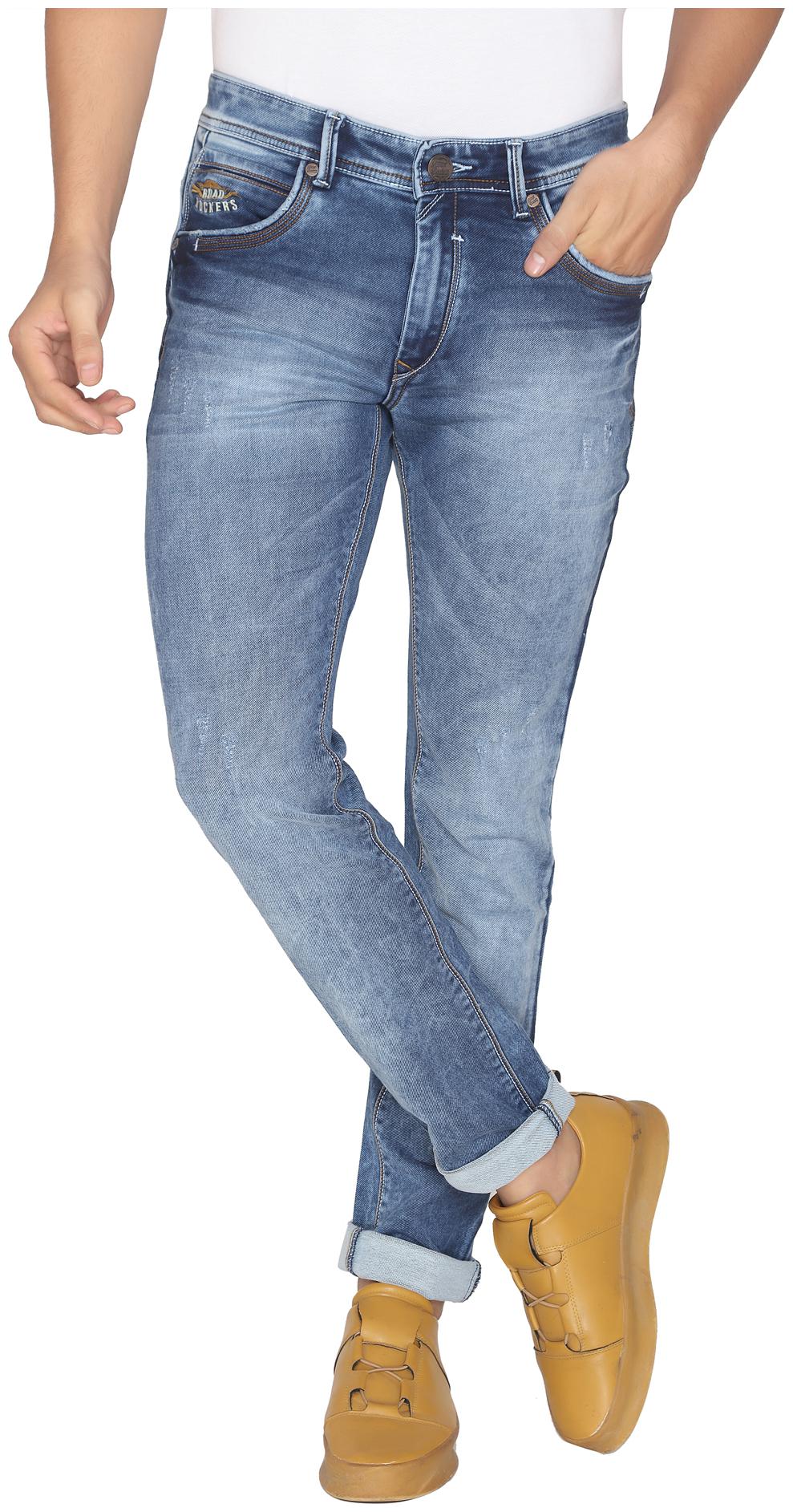 

ROAD ROCKERS Men Blue Skinny Fit Jeans