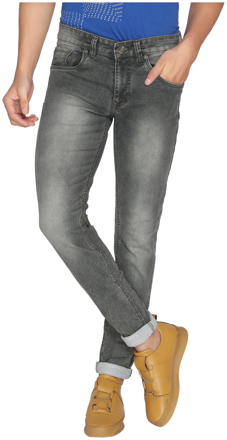 

ROAD ROCKERS Men Black Skinny Fit Jeans