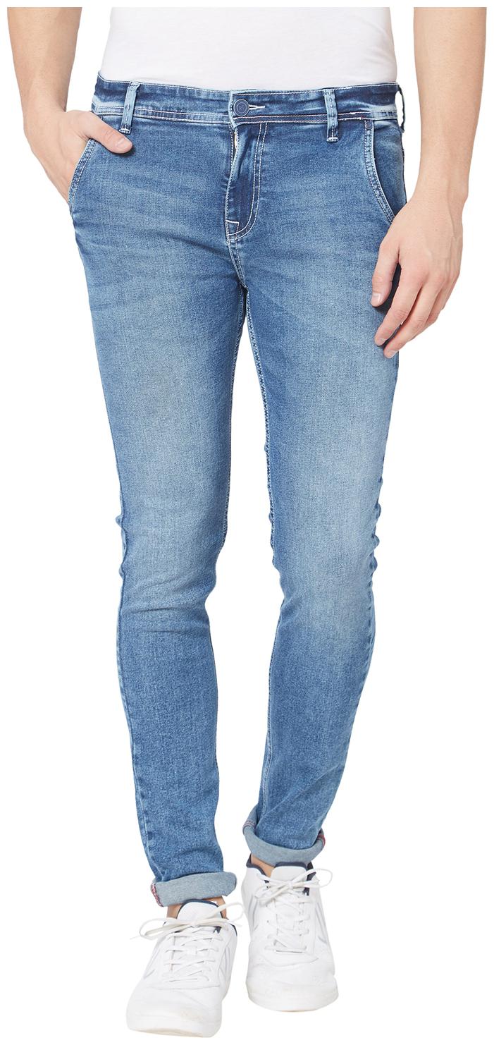 

ROAD ROCKERS Men Blue Skinny Fit Jeans
