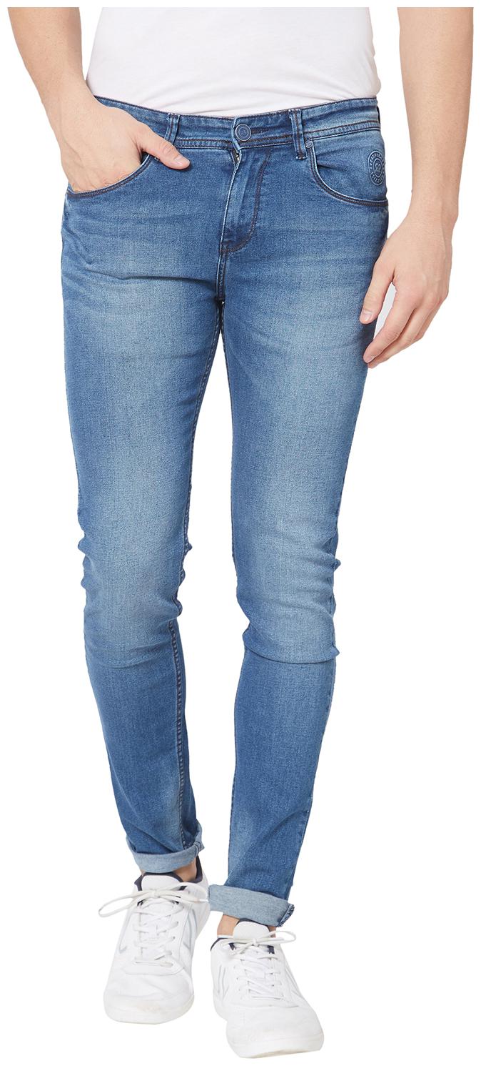 

ROAD ROCKERS Men Blue Skinny Fit Jeans