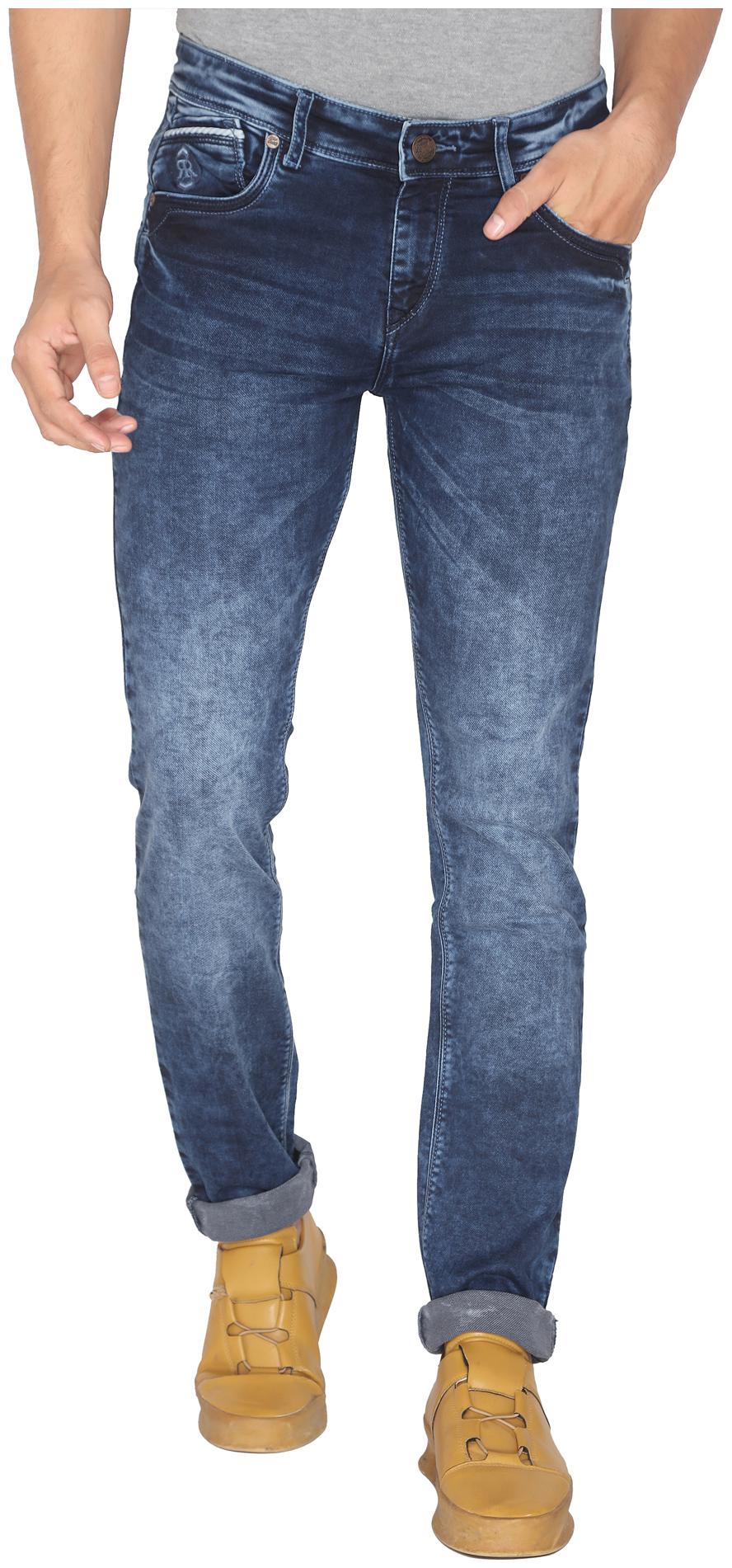 

ROAD ROCKERS Men Blue Skinny Fit Jeans