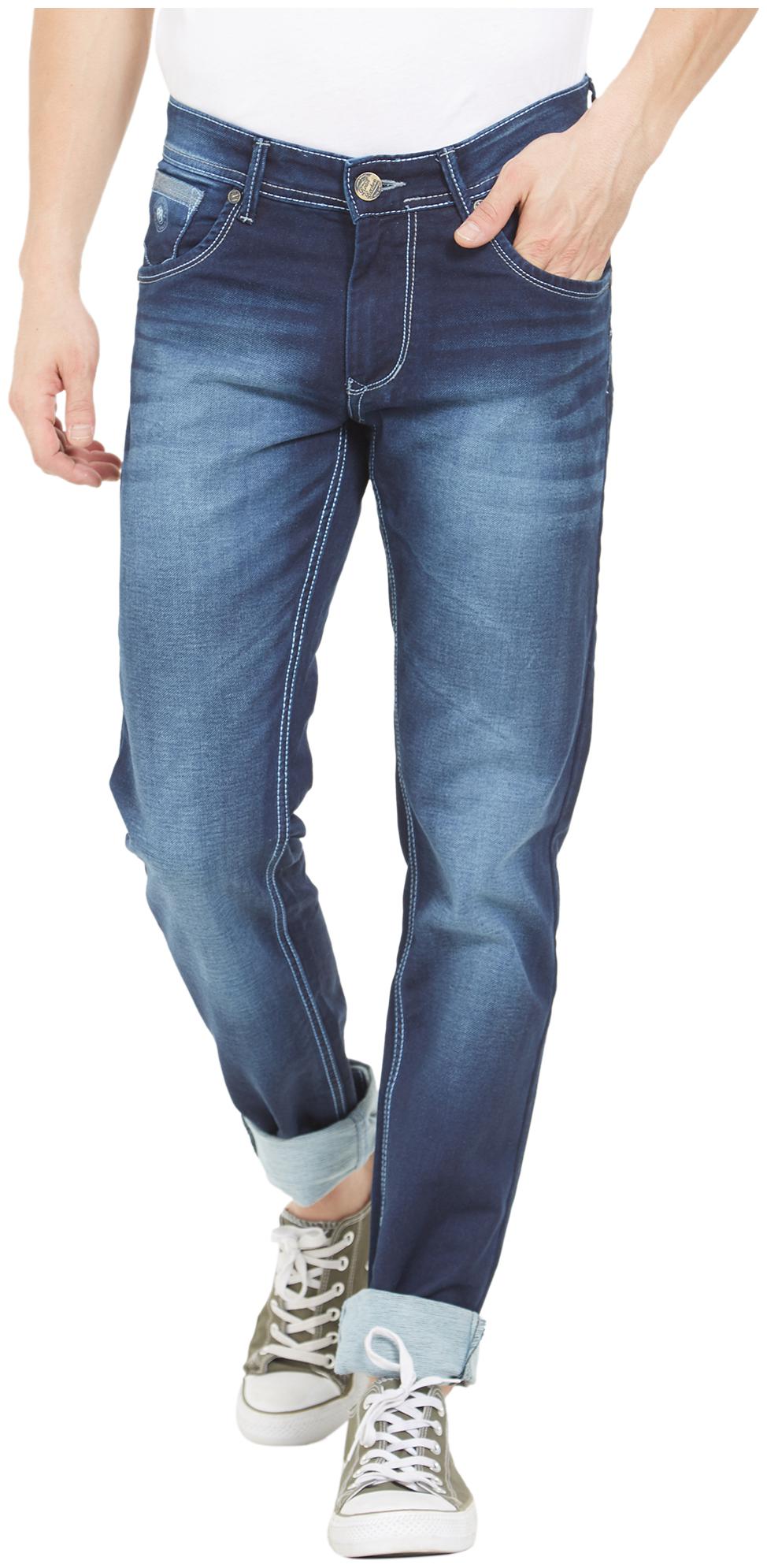 

ROAD ROCKERS Men Blue Skinny Fit Jeans