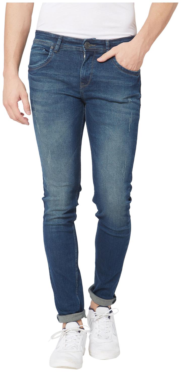 

ROAD ROCKERS Men Blue Skinny Fit Jeans