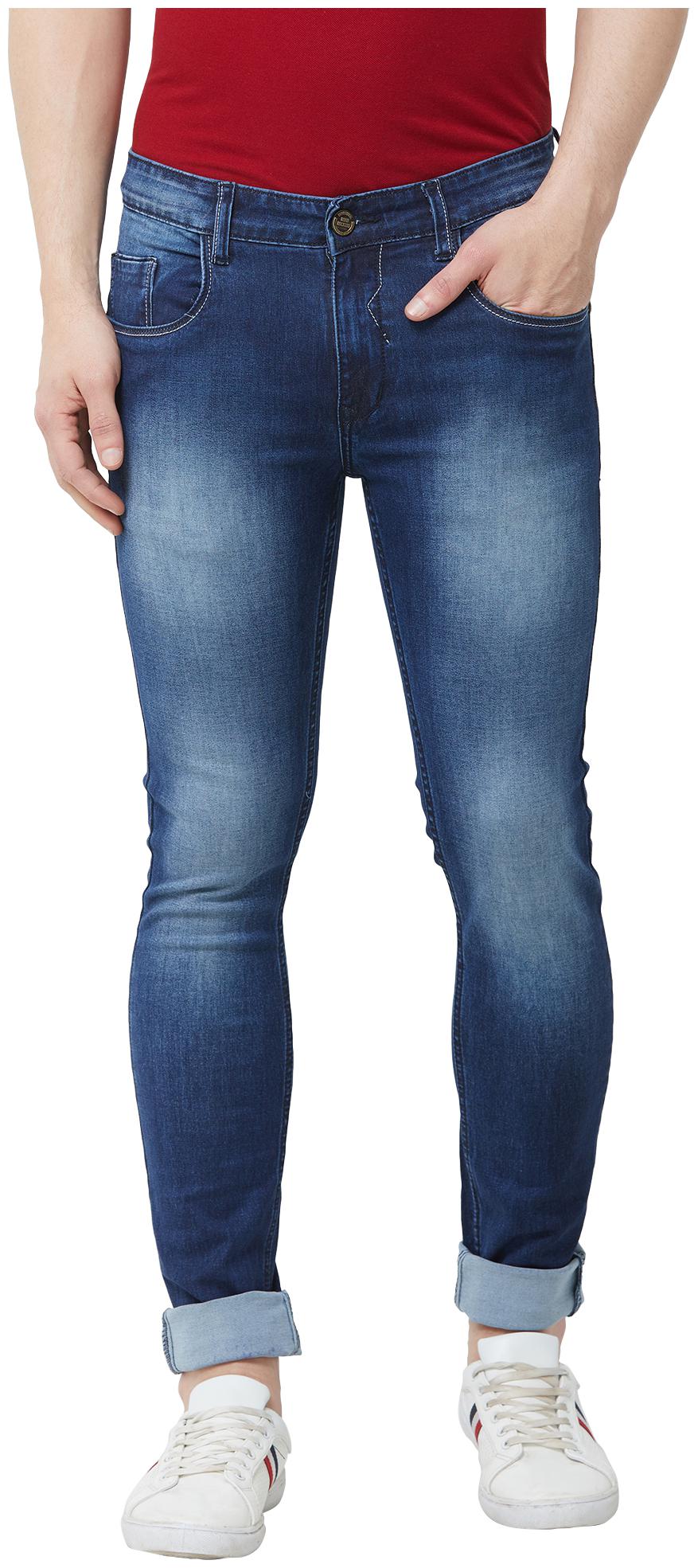 

ROAD ROCKERS Men Blue Regular Fit Jeans