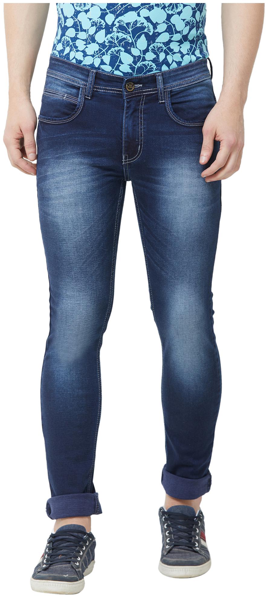 

ROAD ROCKERS Men Blue Regular Fit Jeans