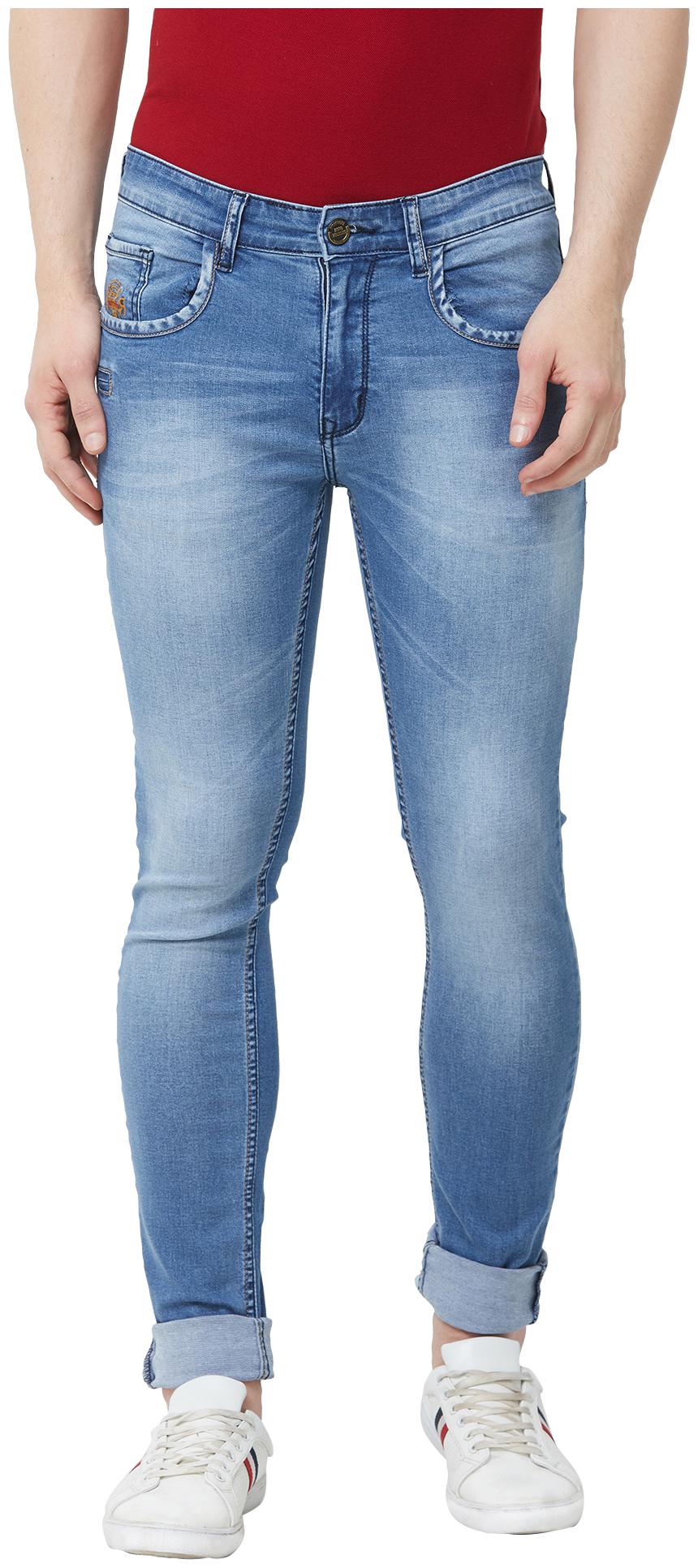 

ROAD ROCKERS Men Blue Regular Fit Jeans