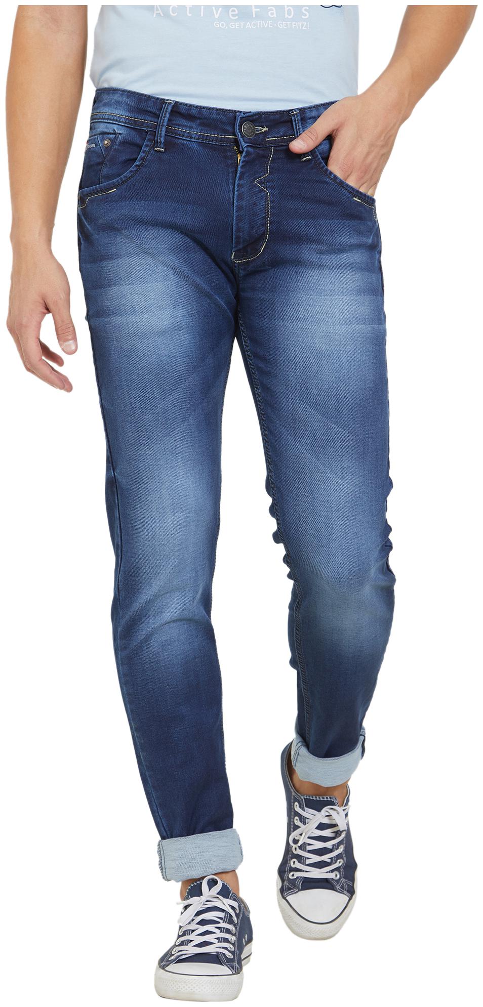 

ROAD ROCKERS Men Blue Skinny Fit Jeans