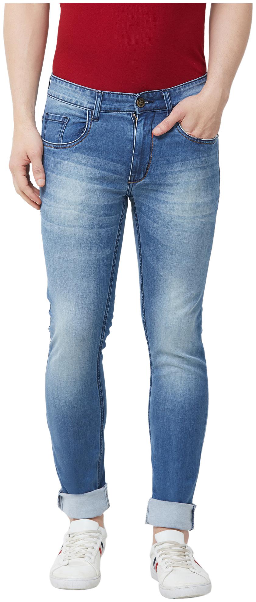 

ROAD ROCKERS Men Blue Regular Fit Jeans