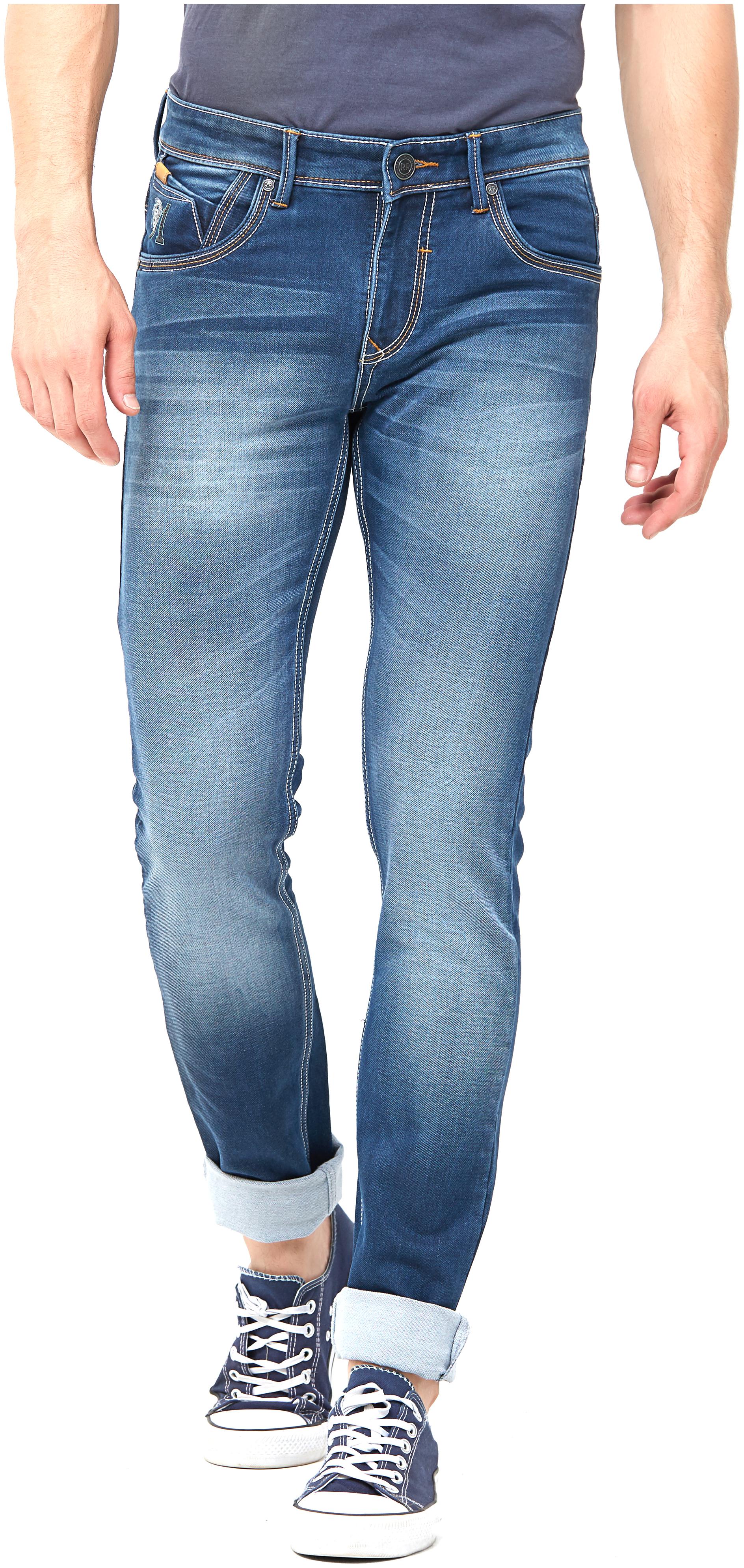 

ROAD ROCKERS Men Blue Skinny Fit Jeans