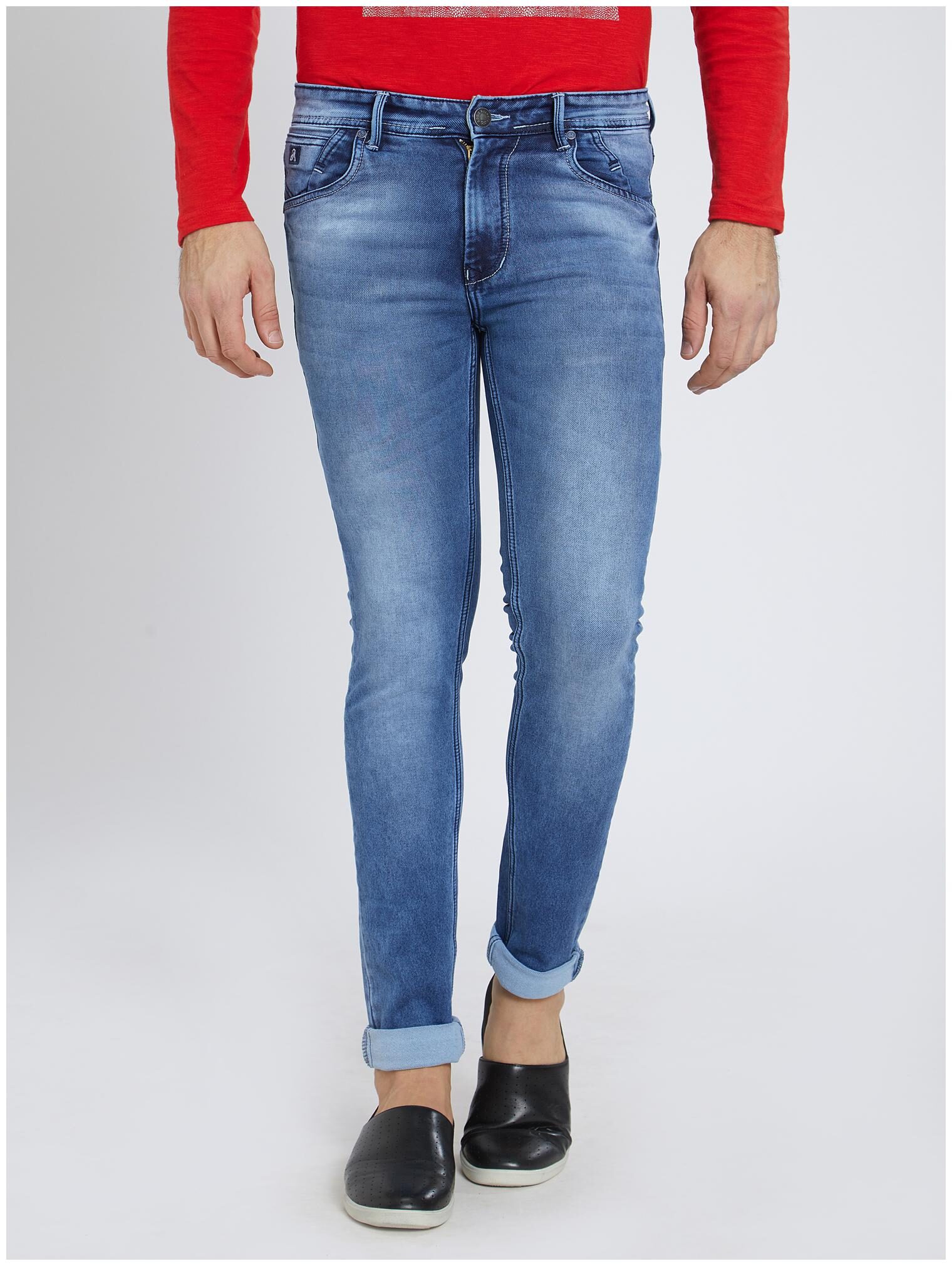 

ROAD ROCKERS Men Blue Skinny Fit Jeans