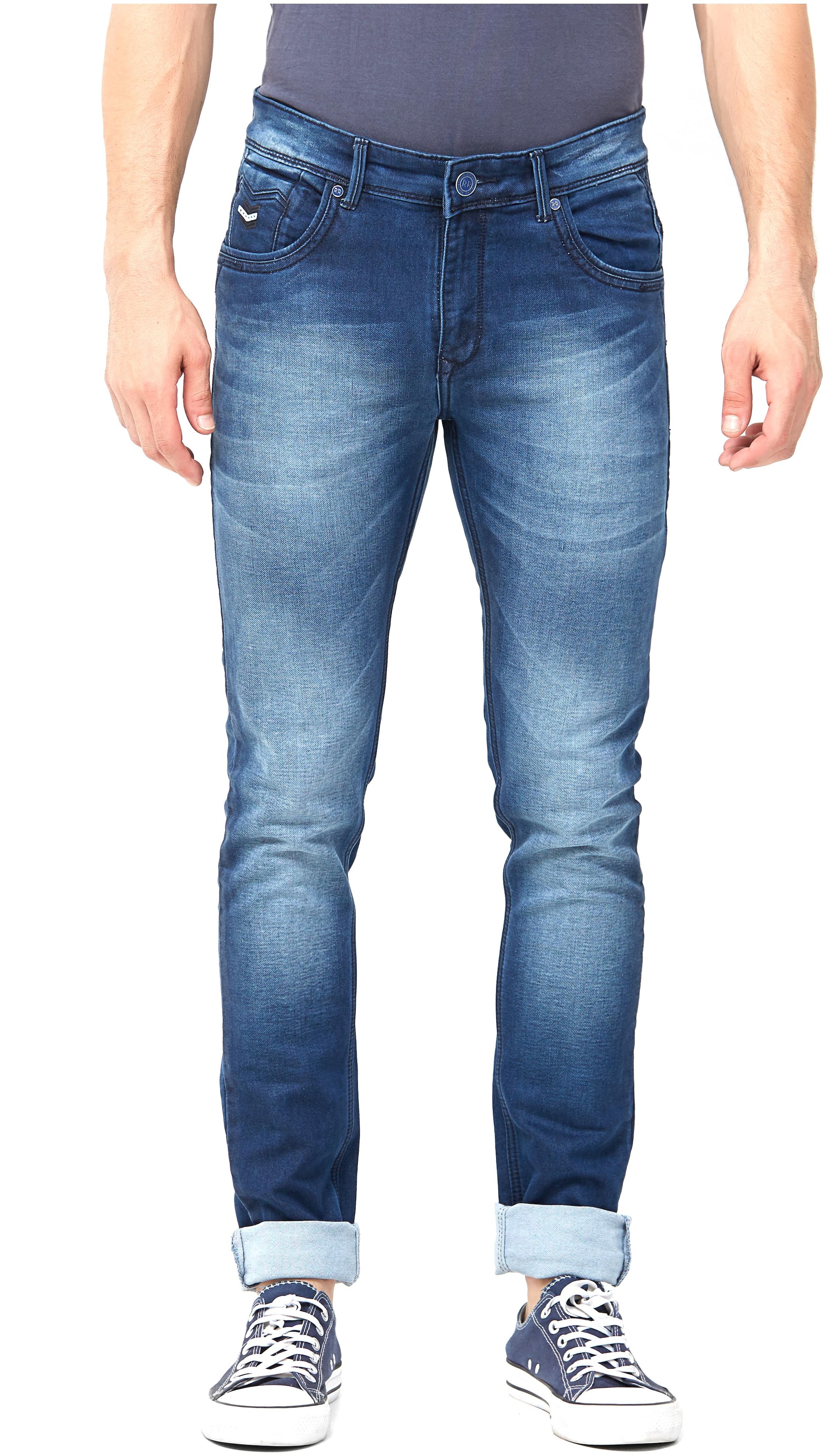 

ROAD ROCKERS Men Blue Skinny Fit Jeans