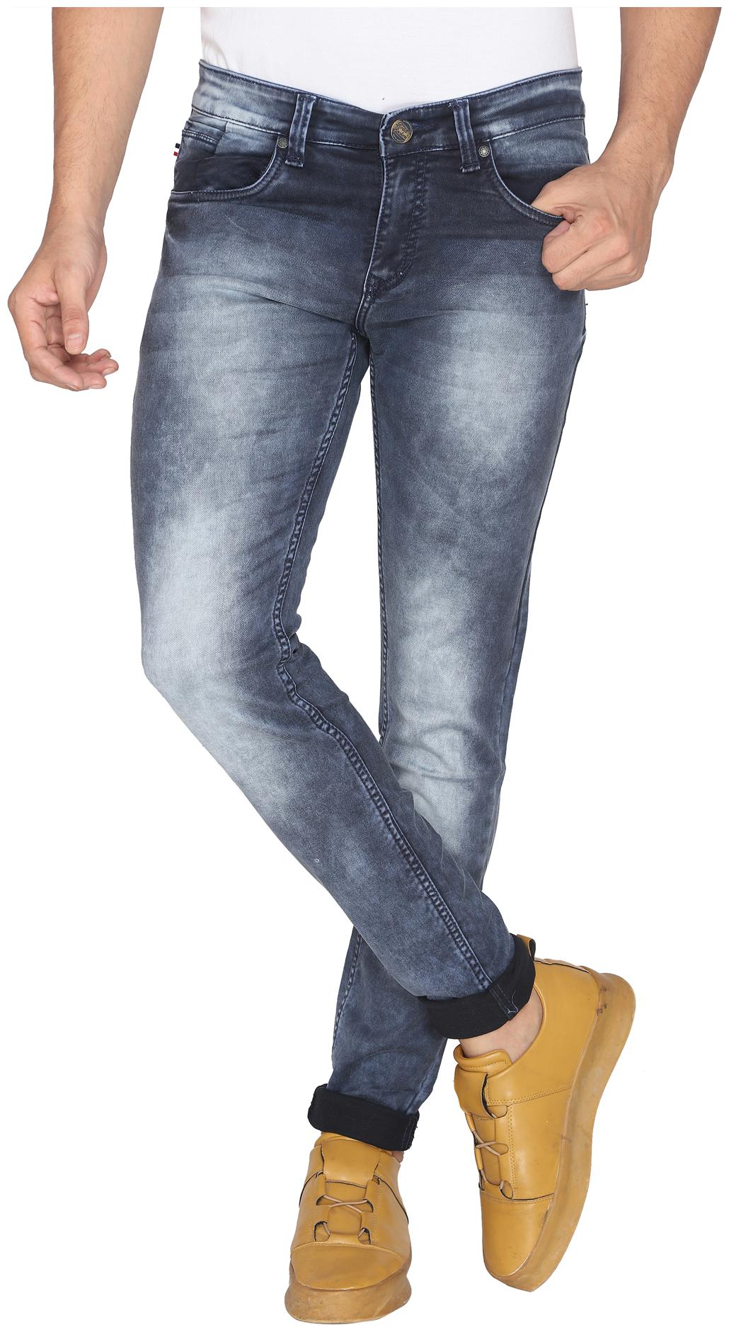 

ROAD ROCKERS Men Grey Skinny Fit Jeans