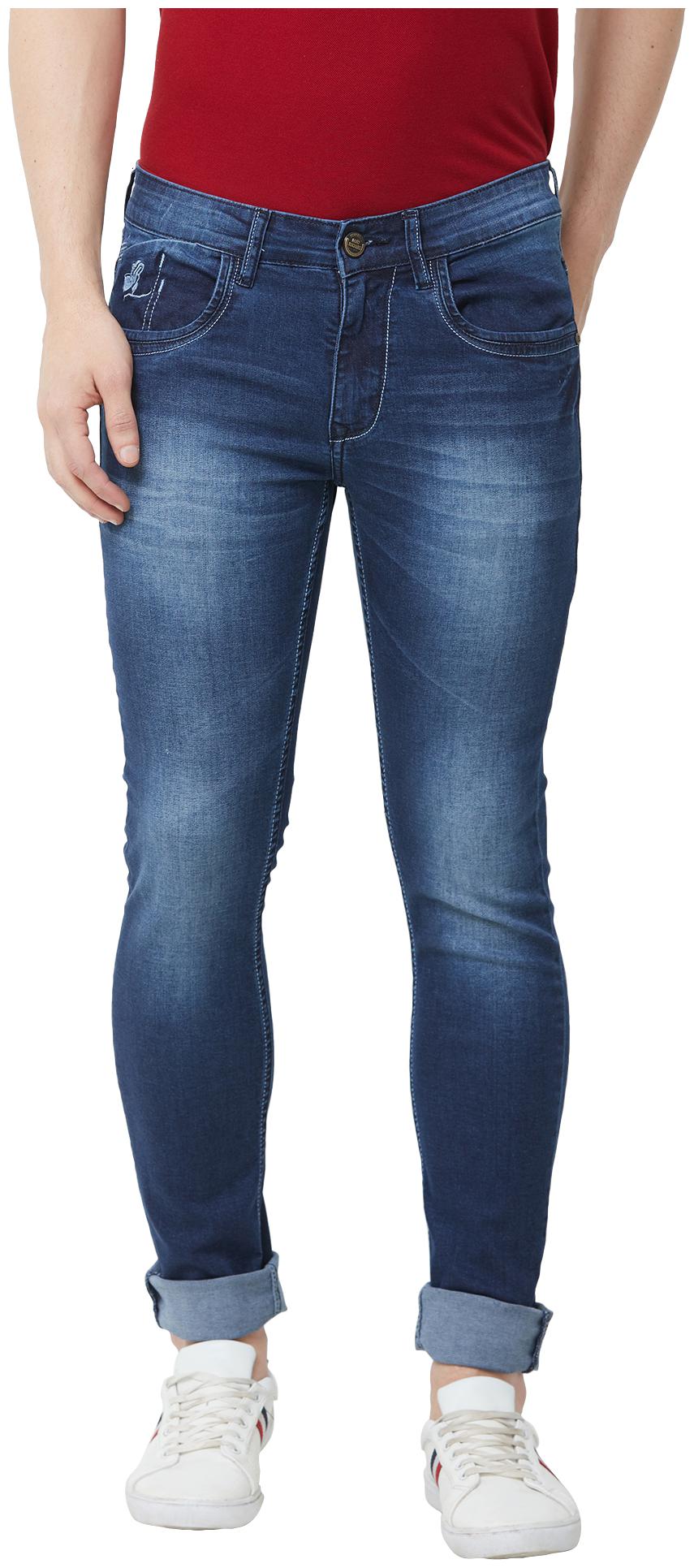 

ROAD ROCKERS Men Blue Regular Fit Jeans