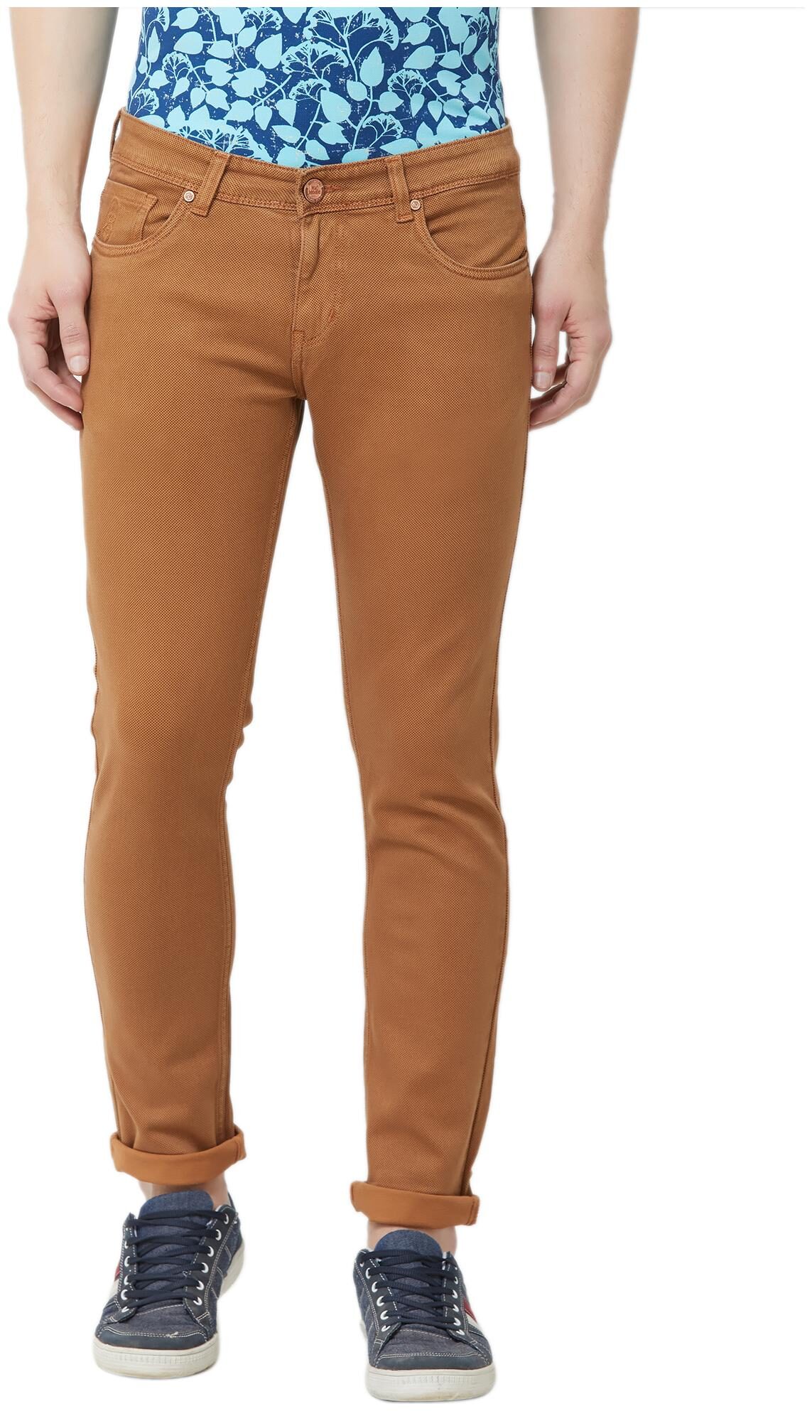 

ROAD ROCKERS Men Brown Regular Fit Jeans