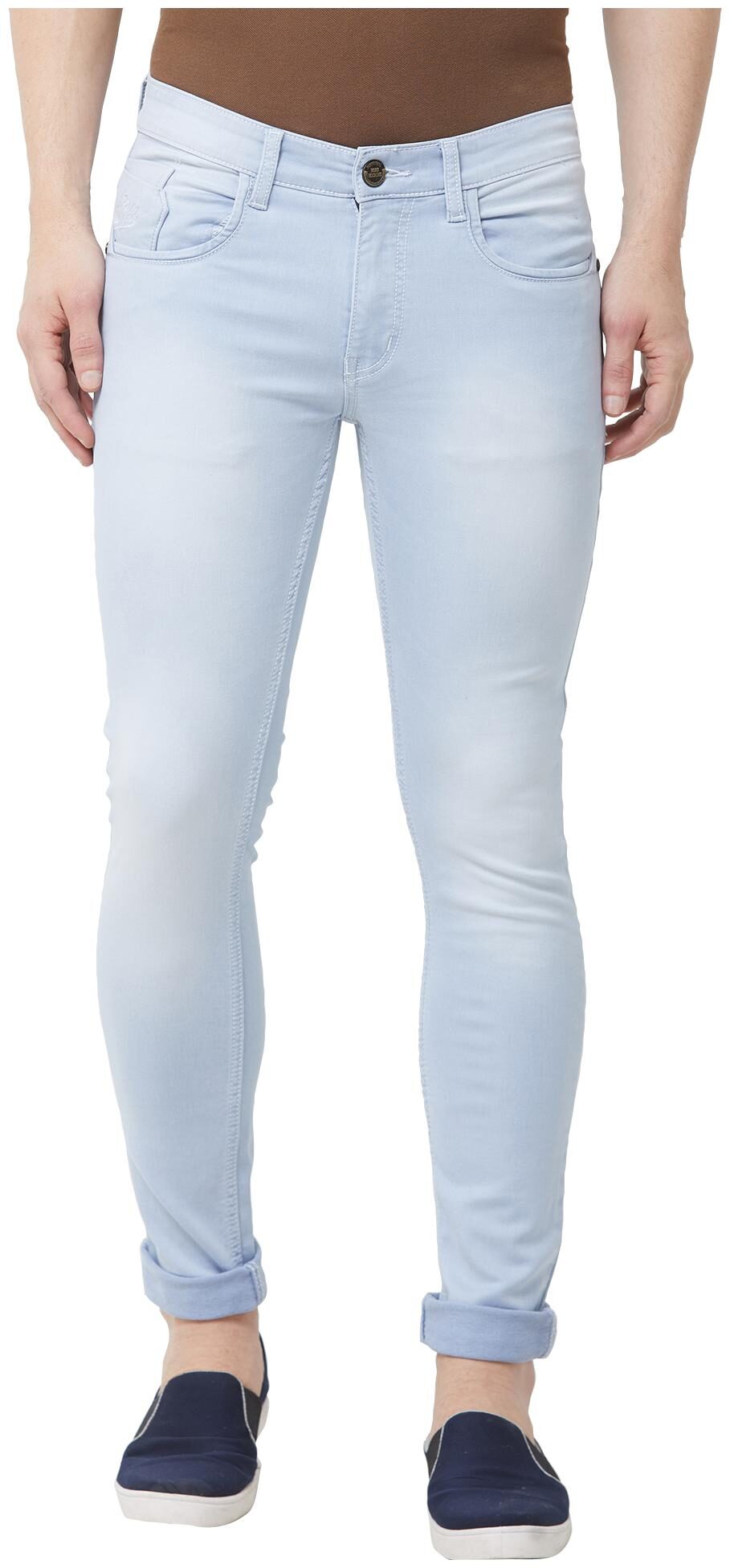 

ROAD ROCKERS Men Blue Regular Fit Jeans