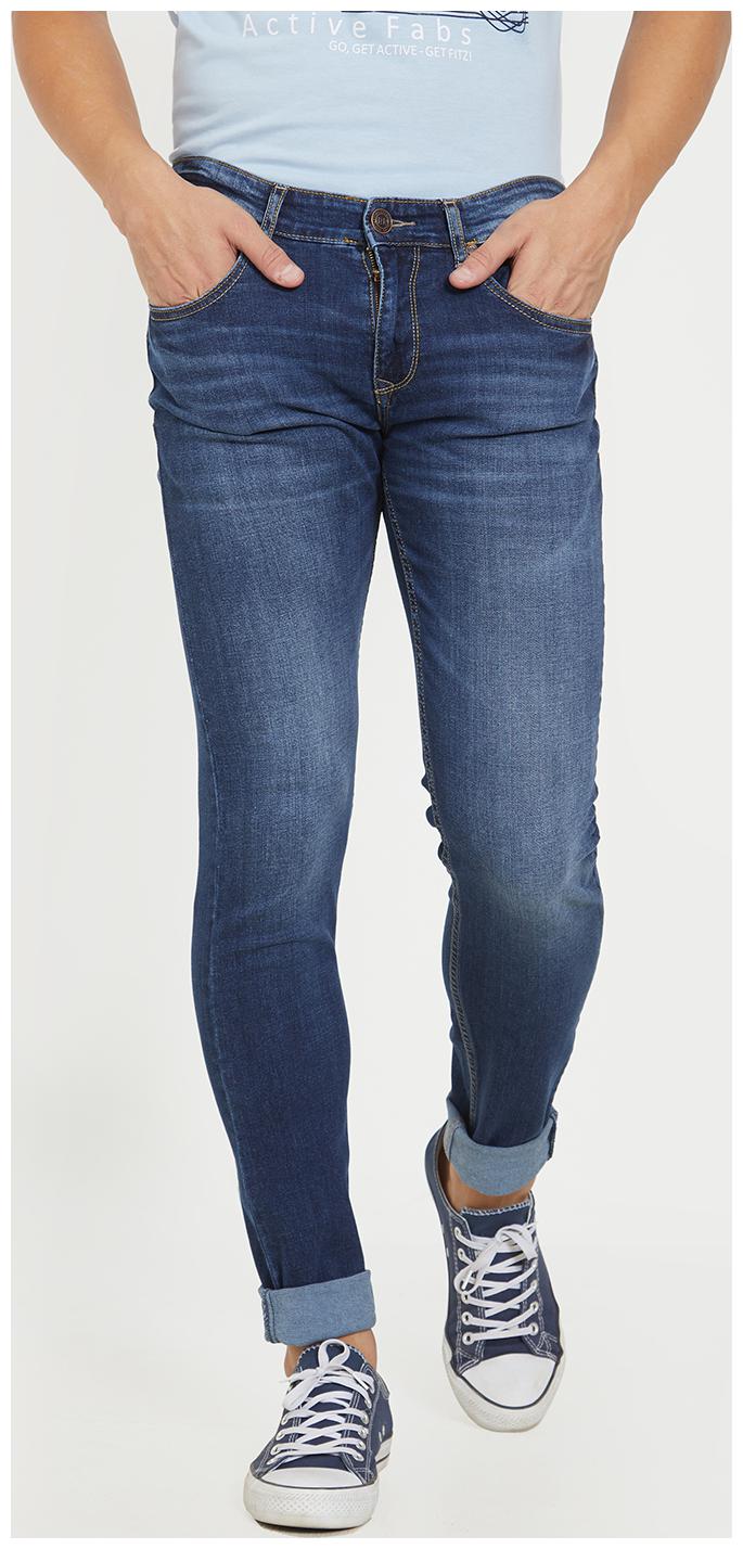 

ROAD ROCKERS Men Blue Skinny Fit Jeans