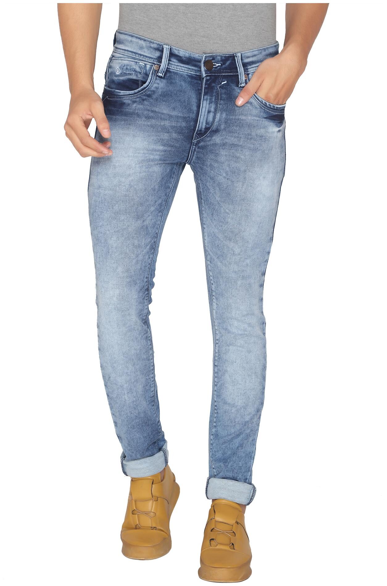 

ROAD ROCKERS Men Blue Skinny Fit Jeans
