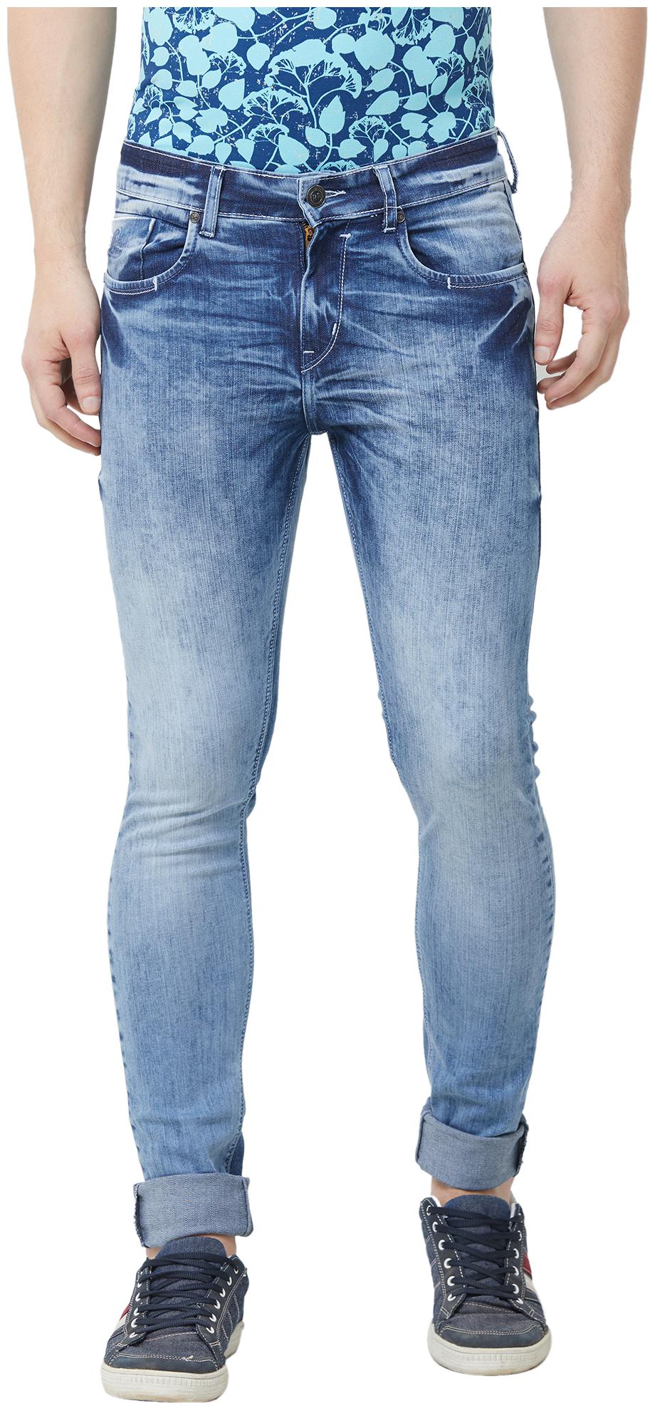 

ROAD ROCKERS Men Blue Regular Fit Jeans