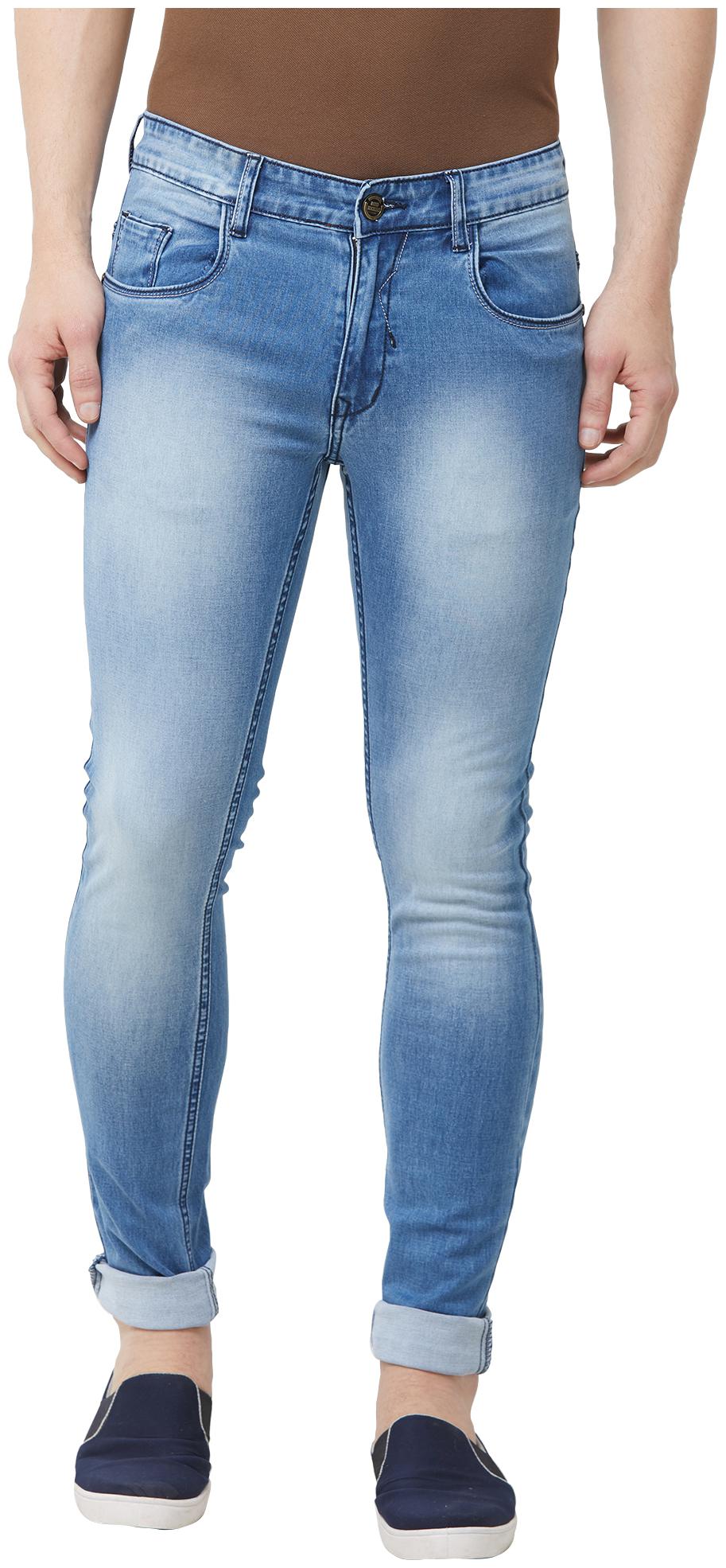 

ROAD ROCKERS Men Blue Regular Fit Jeans