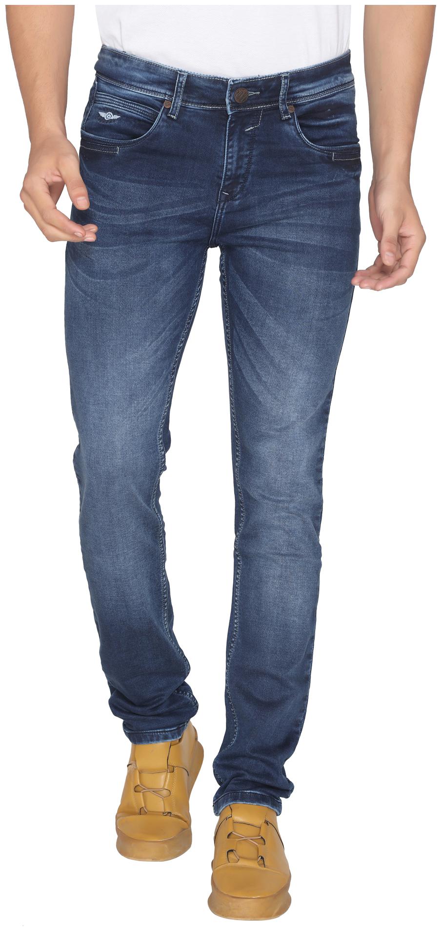 

ROAD ROCKERS Men Blue Skinny Fit Jeans