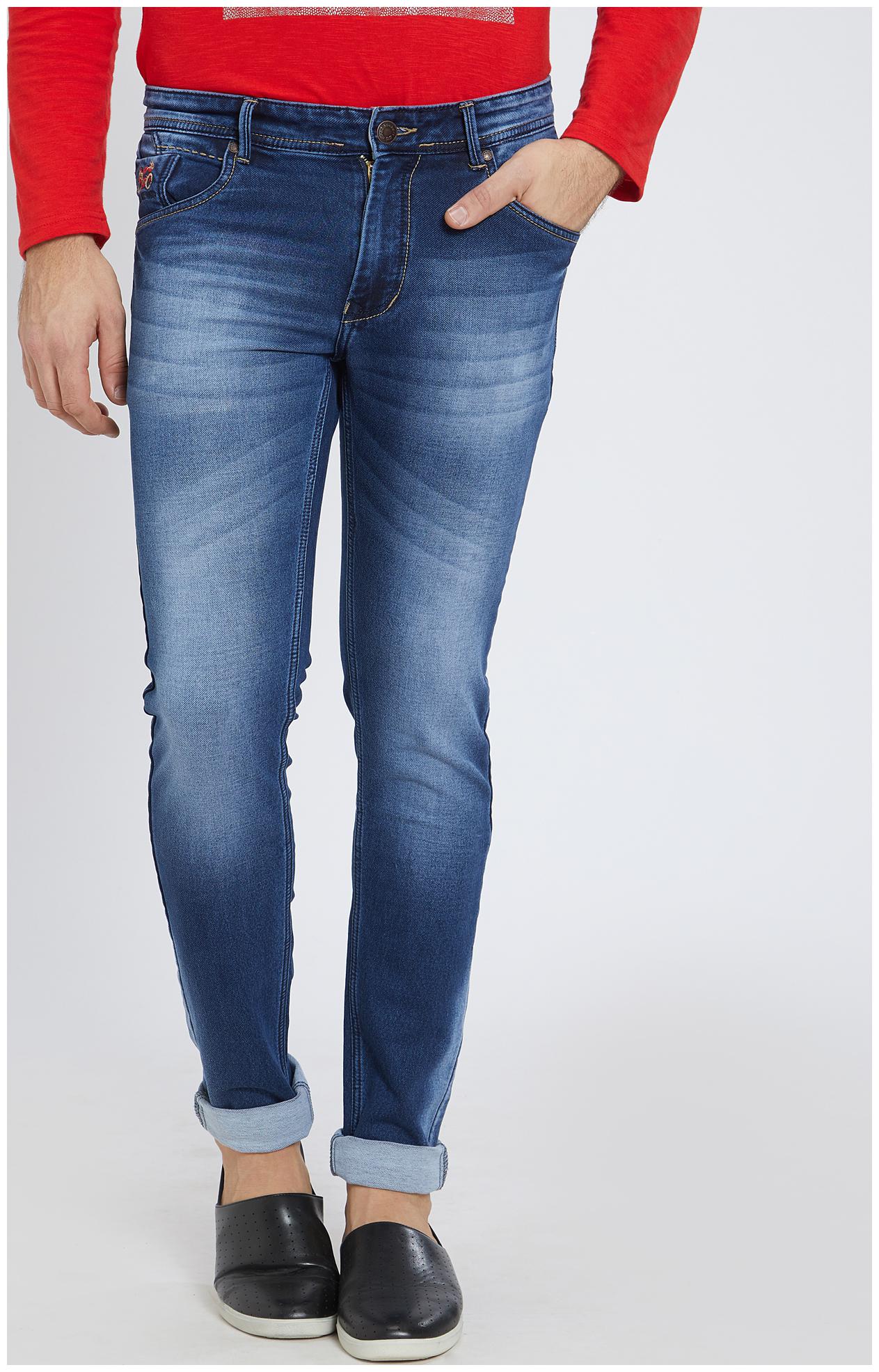 

ROAD ROCKERS Men Blue Skinny Fit Jeans
