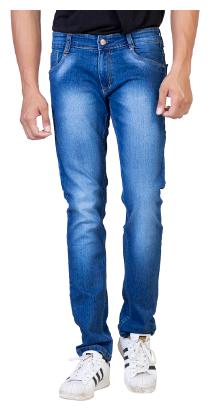 

ROAD ROCKERS Men Blue Slim Fit Jeans