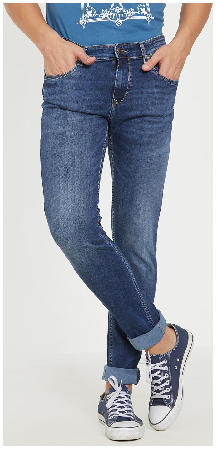 

ROAD ROCKERS Men Blue Skinny Fit Jeans