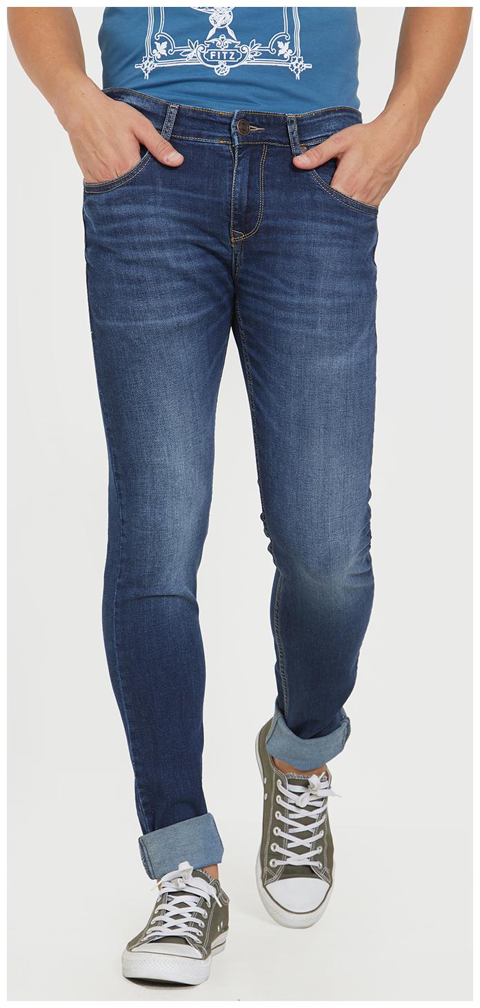 

ROAD ROCKERS Men Blue Skinny Fit Jeans