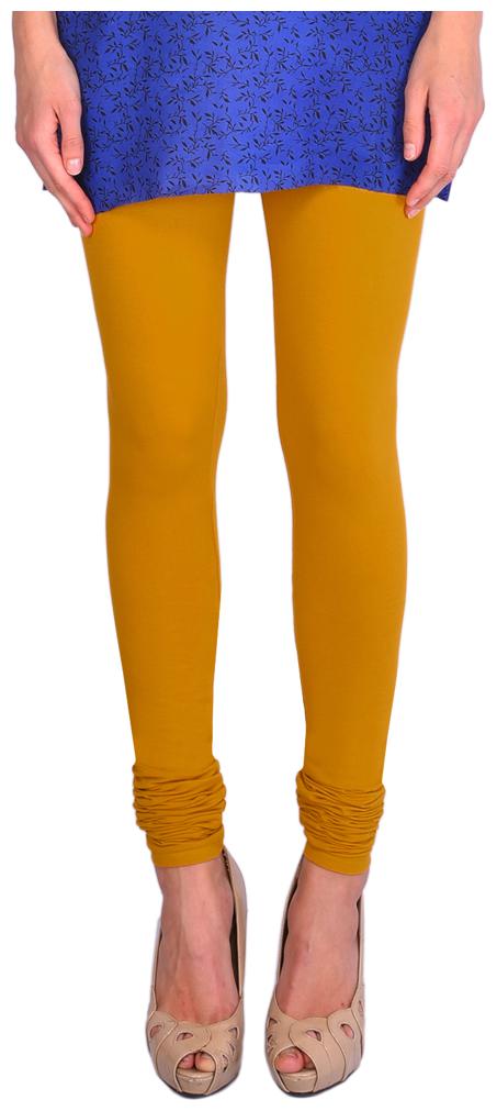 

Robinbosky premium Cotton stretchable Churidar Leggings - Mustard